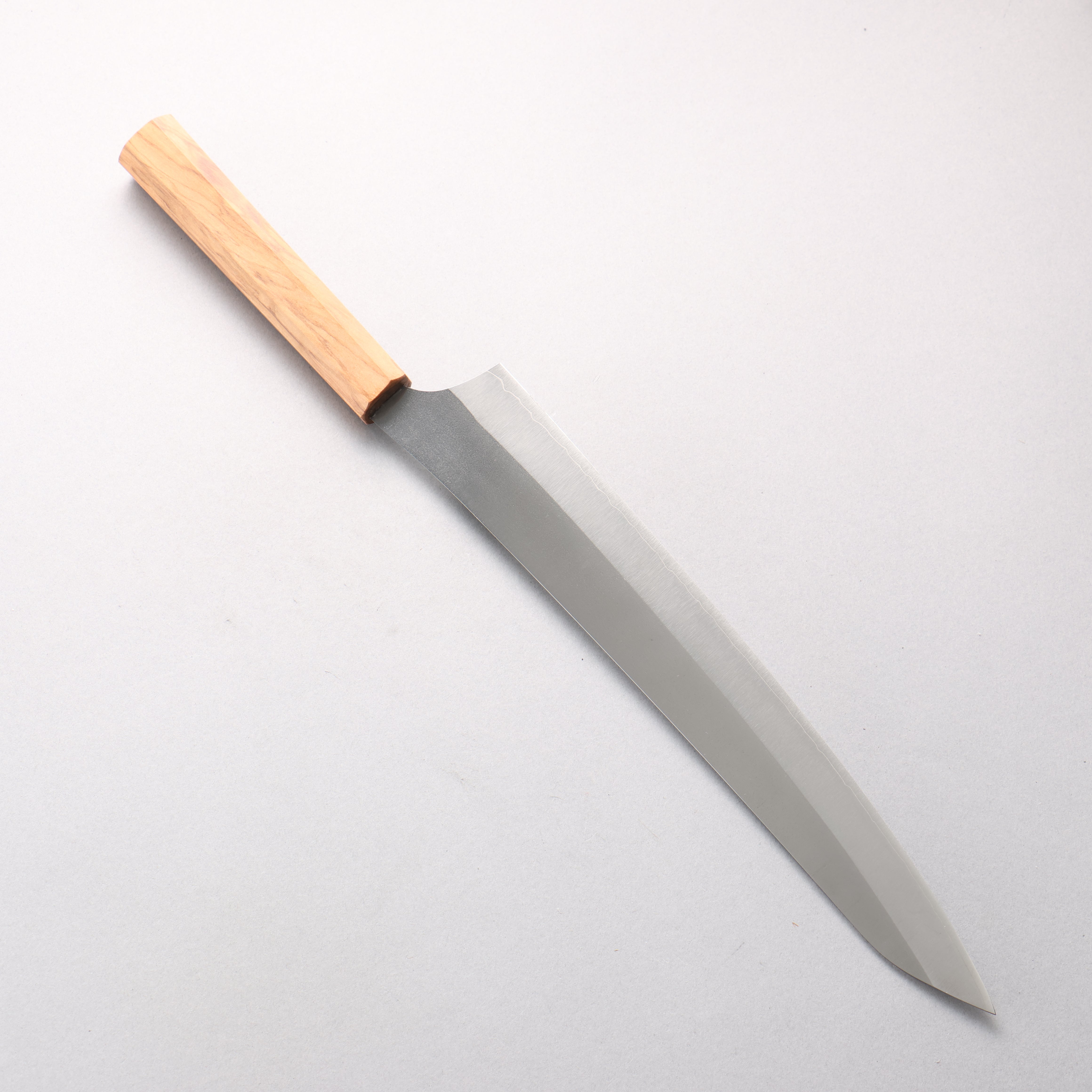 Yu Kurosaki New Gekko VG-XEOS Sujihiki 270mm Olive Wood Handle - Seisuke Knife