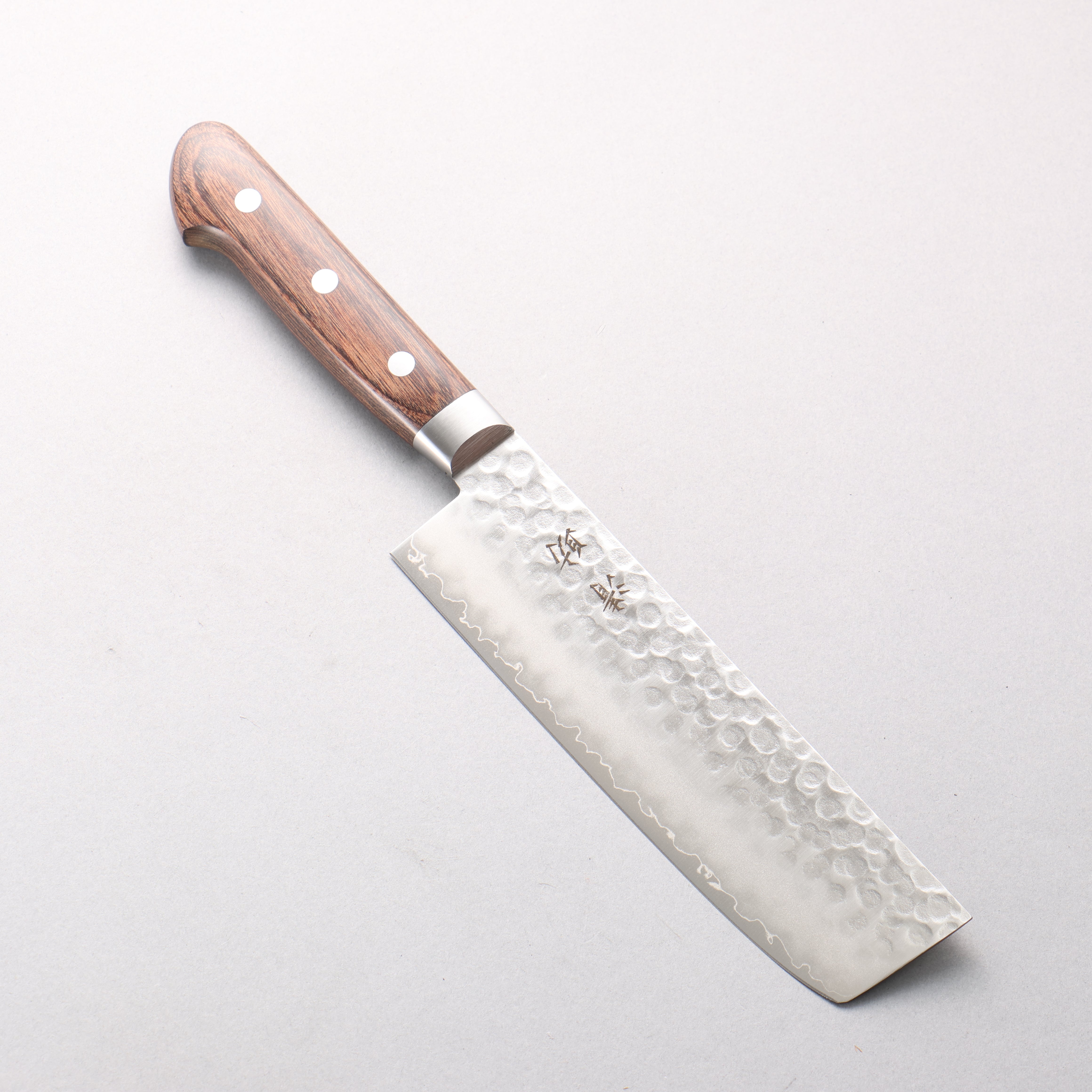 Seisuke VG10 Hammered Usuba 160mm Zebrawood Handle - Seisuke Knife