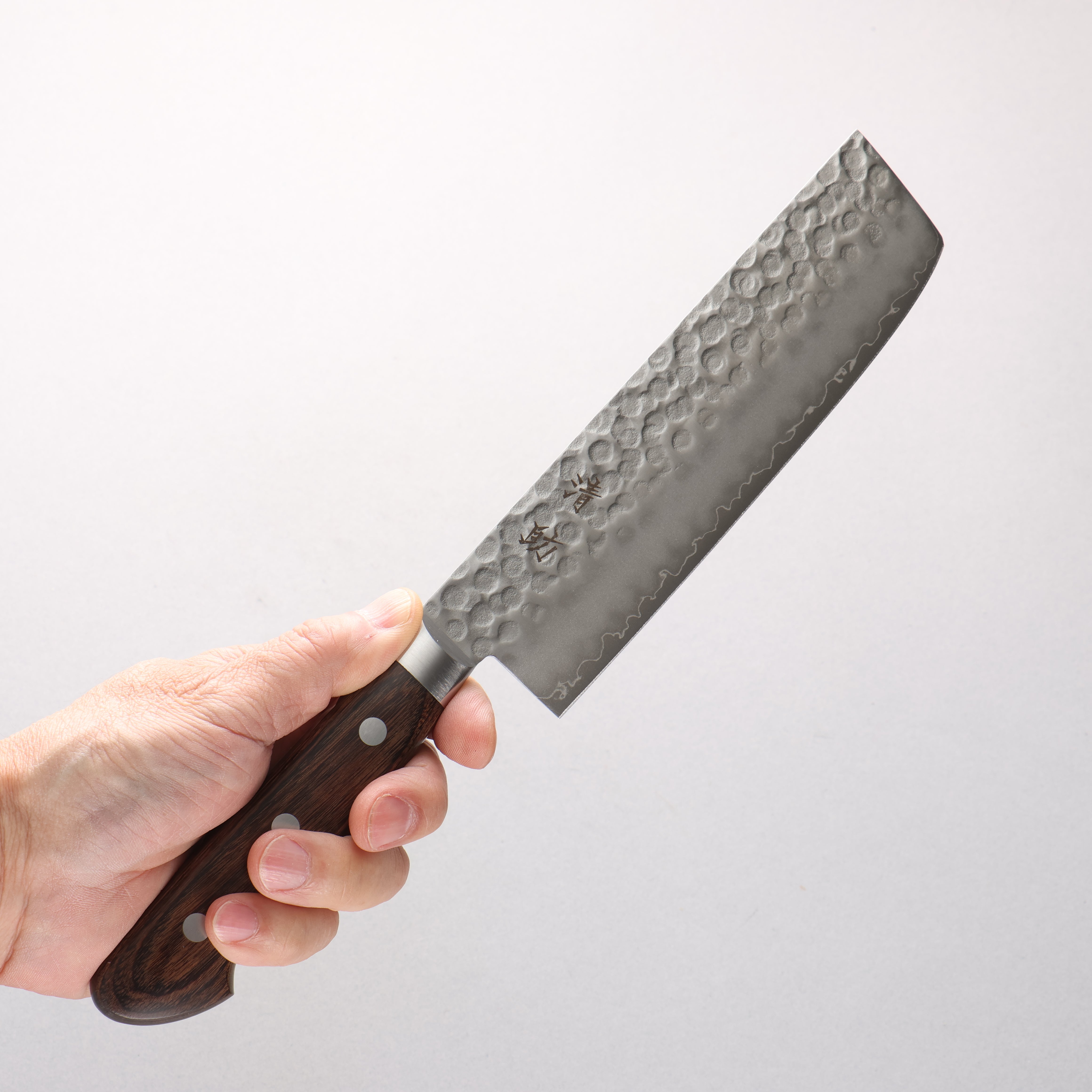 Seisuke VG10 Hammered Usuba 160mm Zebrawood Handle - Seisuke Knife