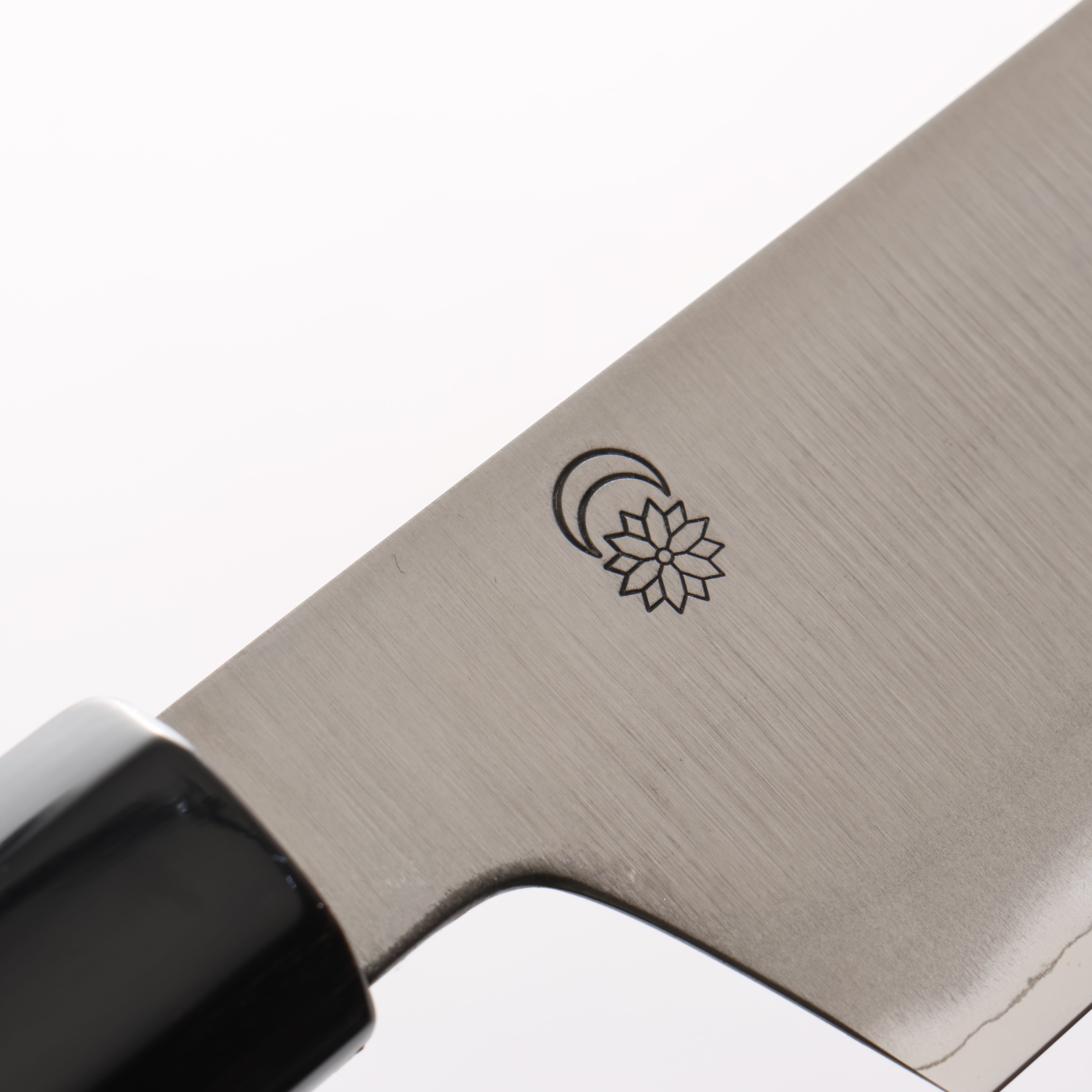 Kikuzuki Silver Steel No.3 Bokashi Kiritsuke Gyuto 240mm Magnolia Handle - Seisuke Knife