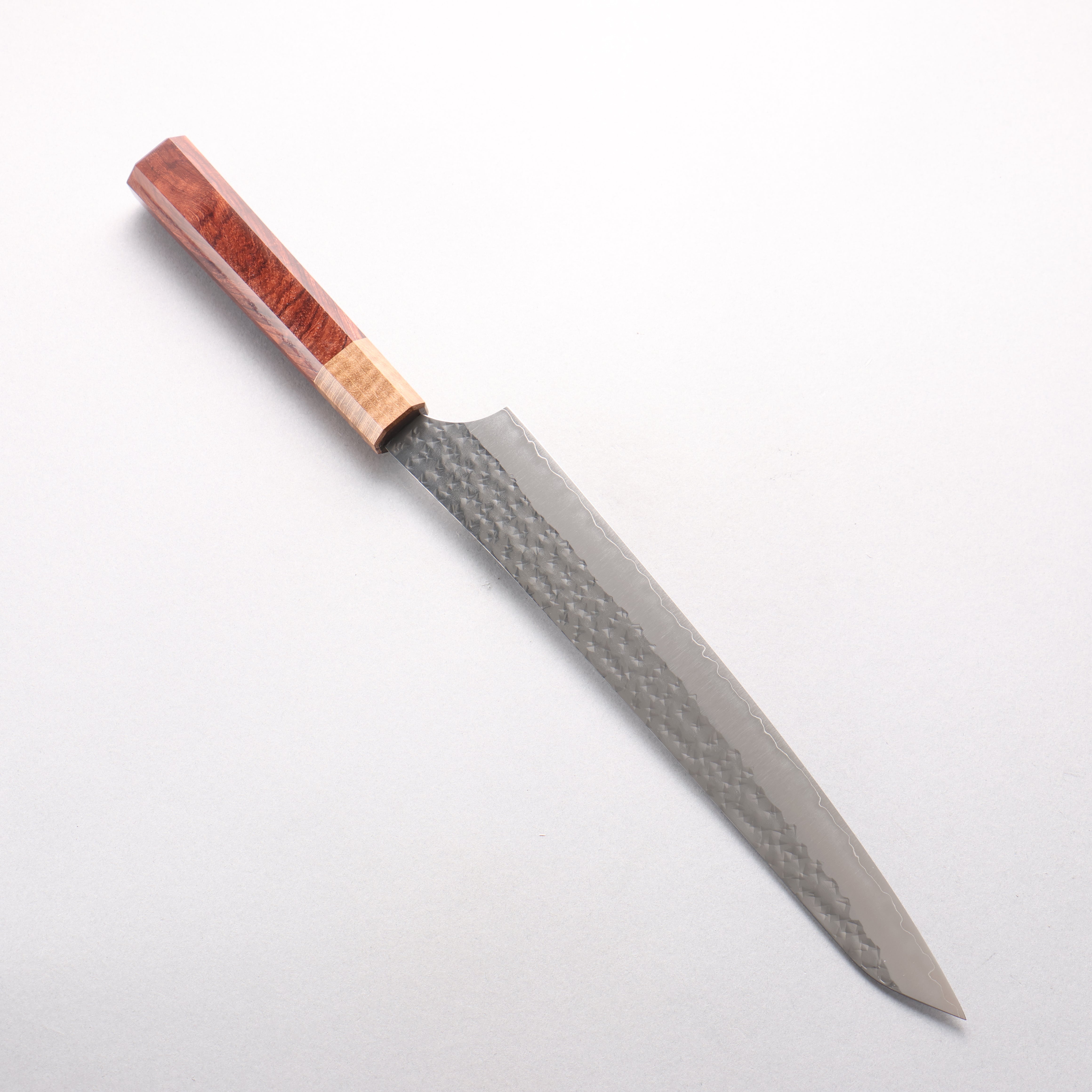 Yu Kurosaki Senko Ei SG2 Hammered Sujihiki 240mm Rosewood (ferrule: Maple) Handle Txispa - Seisuke Knife
