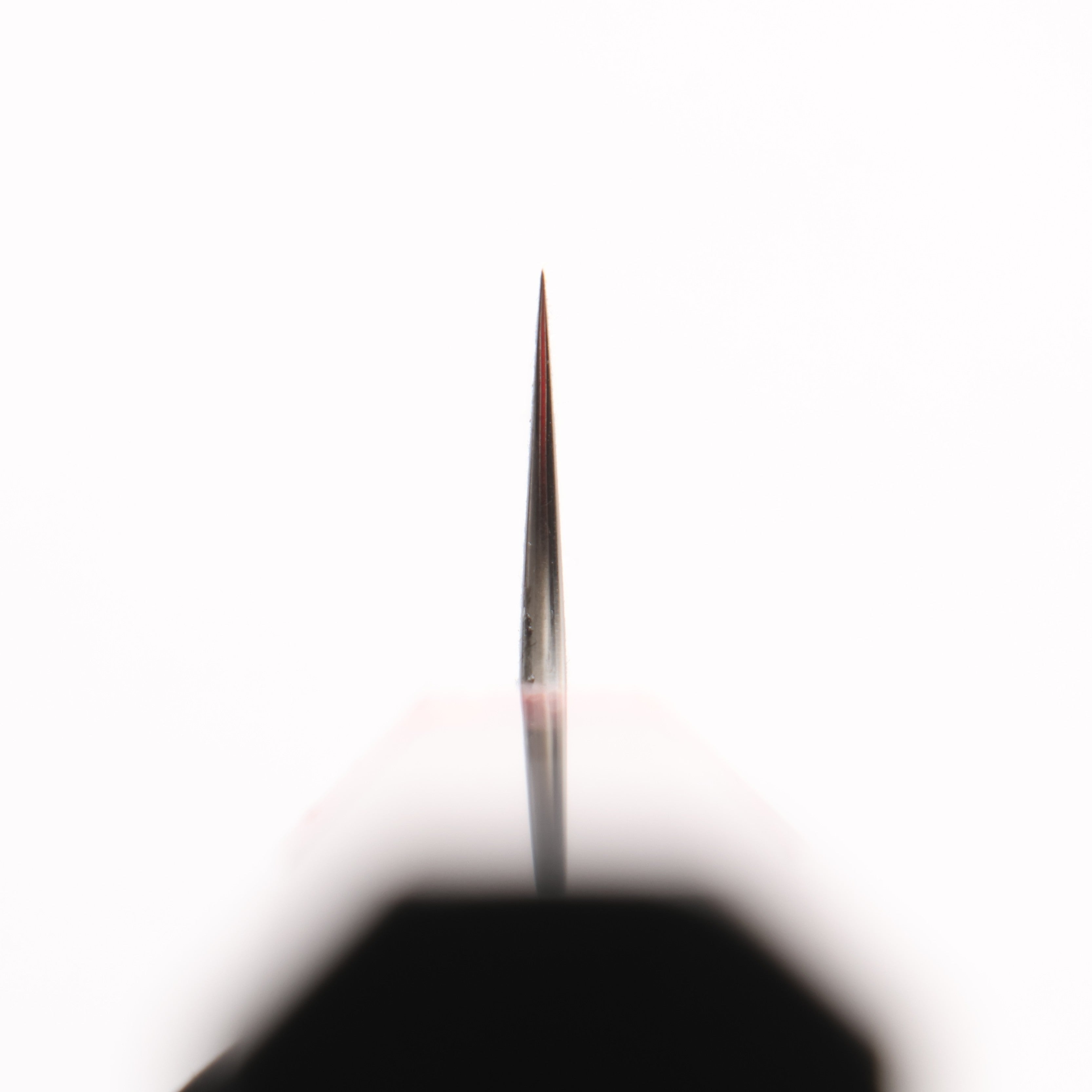 Yoshimi Kato VG10 Black Damascus Petty-Utility 120mm Ebony (ferrule: Red Resin) Handle - Seisuke Knife