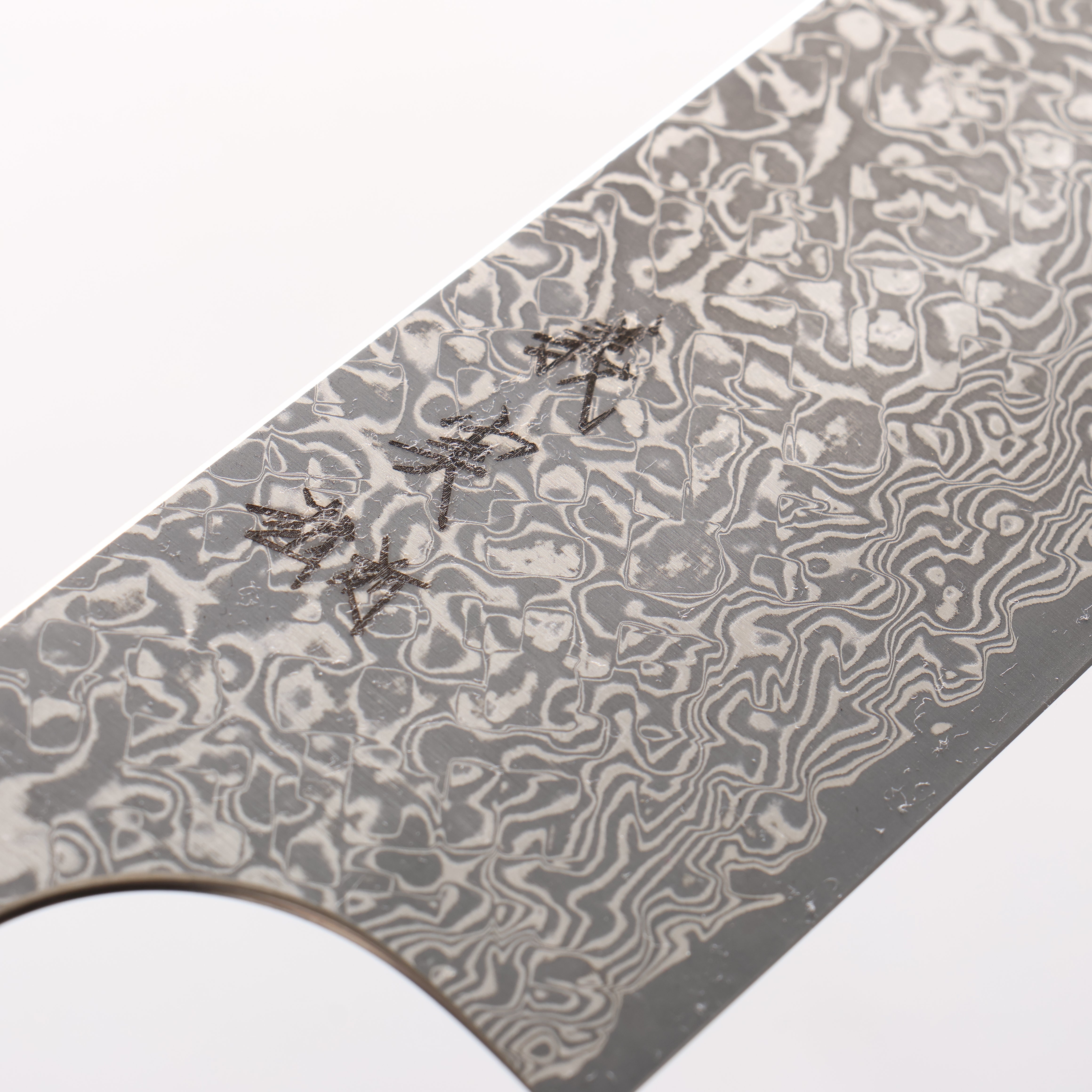 Yoshimi Kato VG10 Black Damascus Bunka 170mm Ebony (ferrule: Red Resin) Handle - Seisuke Knife