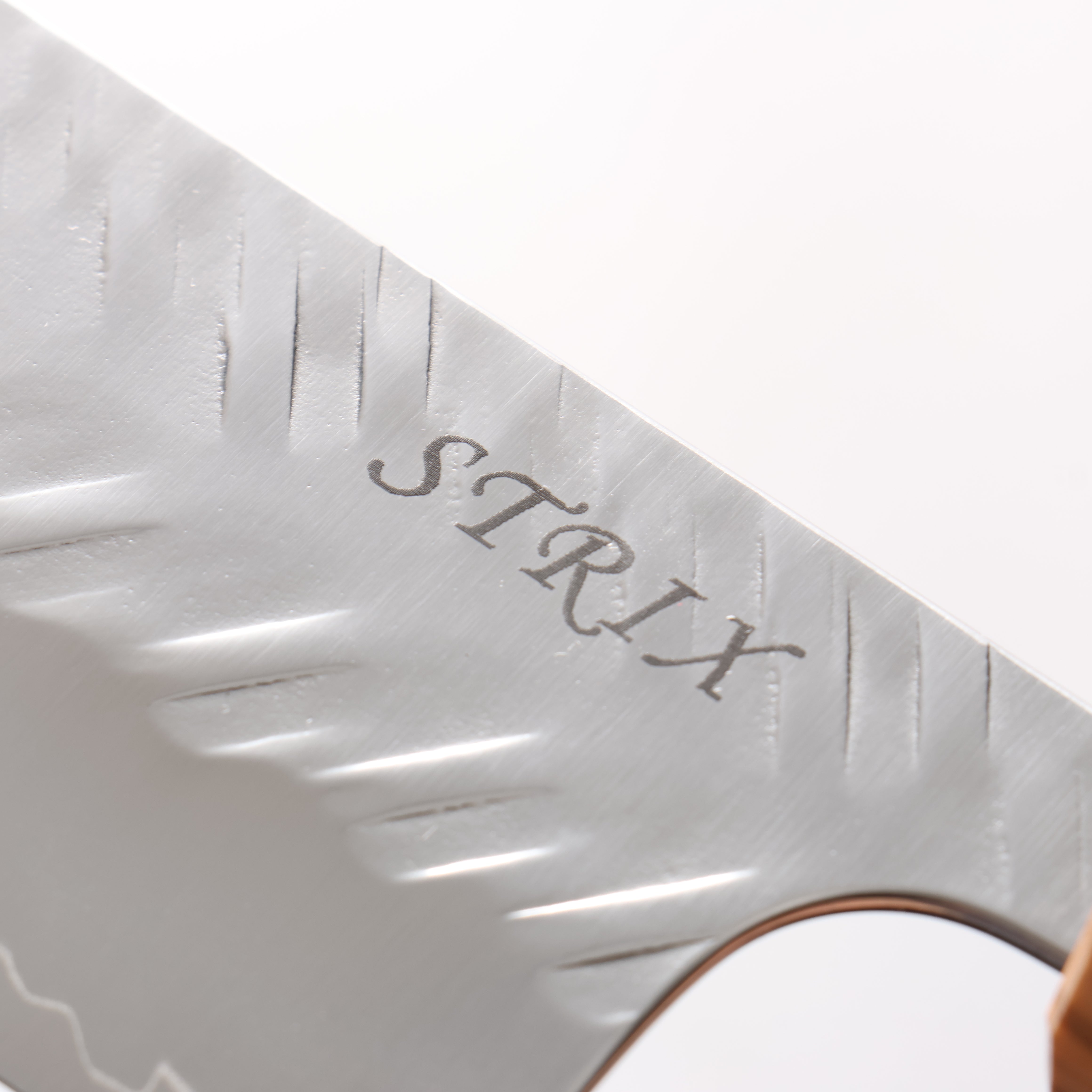 Yoshimi Kato SPG STRIX Hammered (V) Nakiri 165mm Olive Tree and Black/White Marble Resin Handle