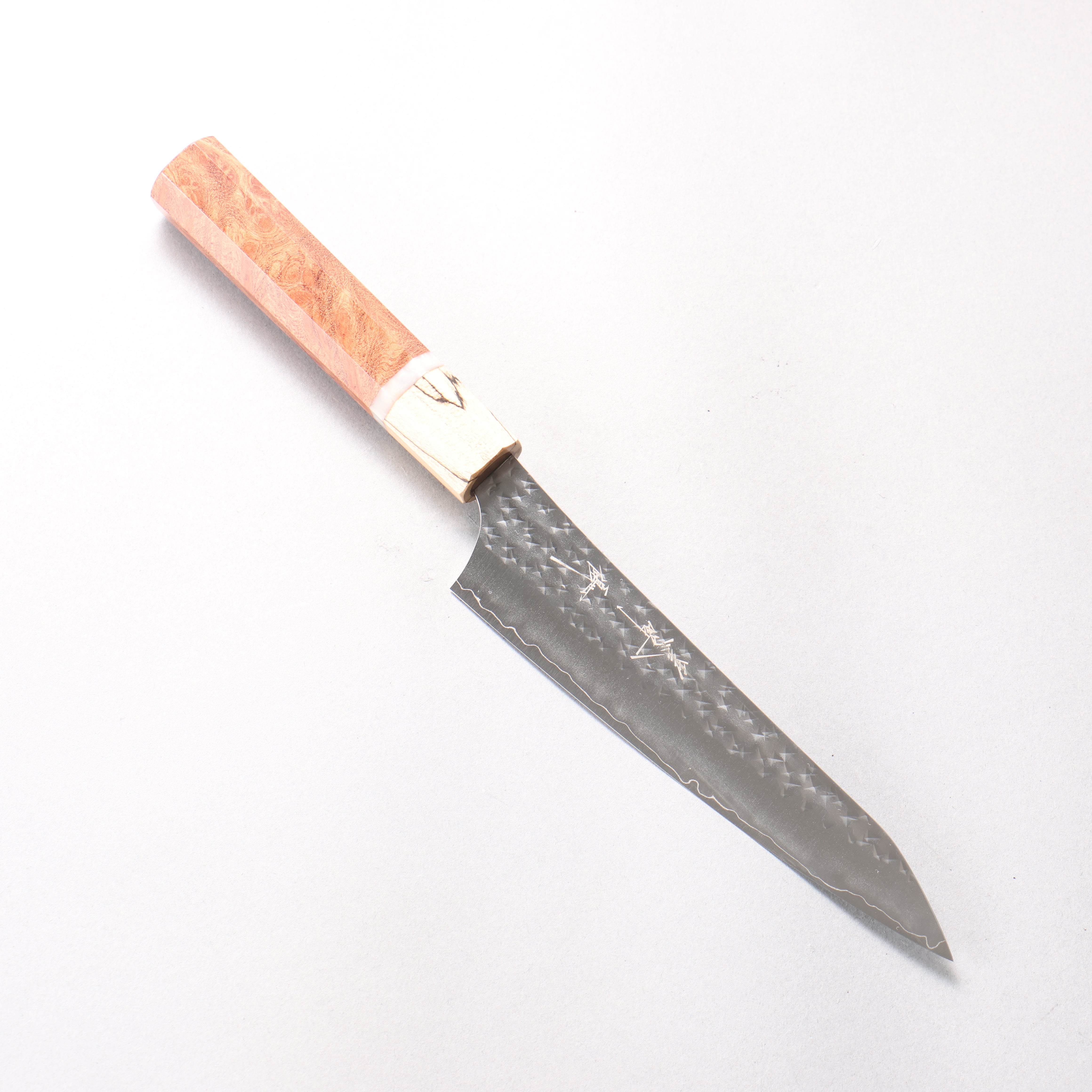 Yu Kurosaki Senko Ei SG2 Hammered Petty-Utility 150mm Chinese Quince (Ferrule: Maple) Handle