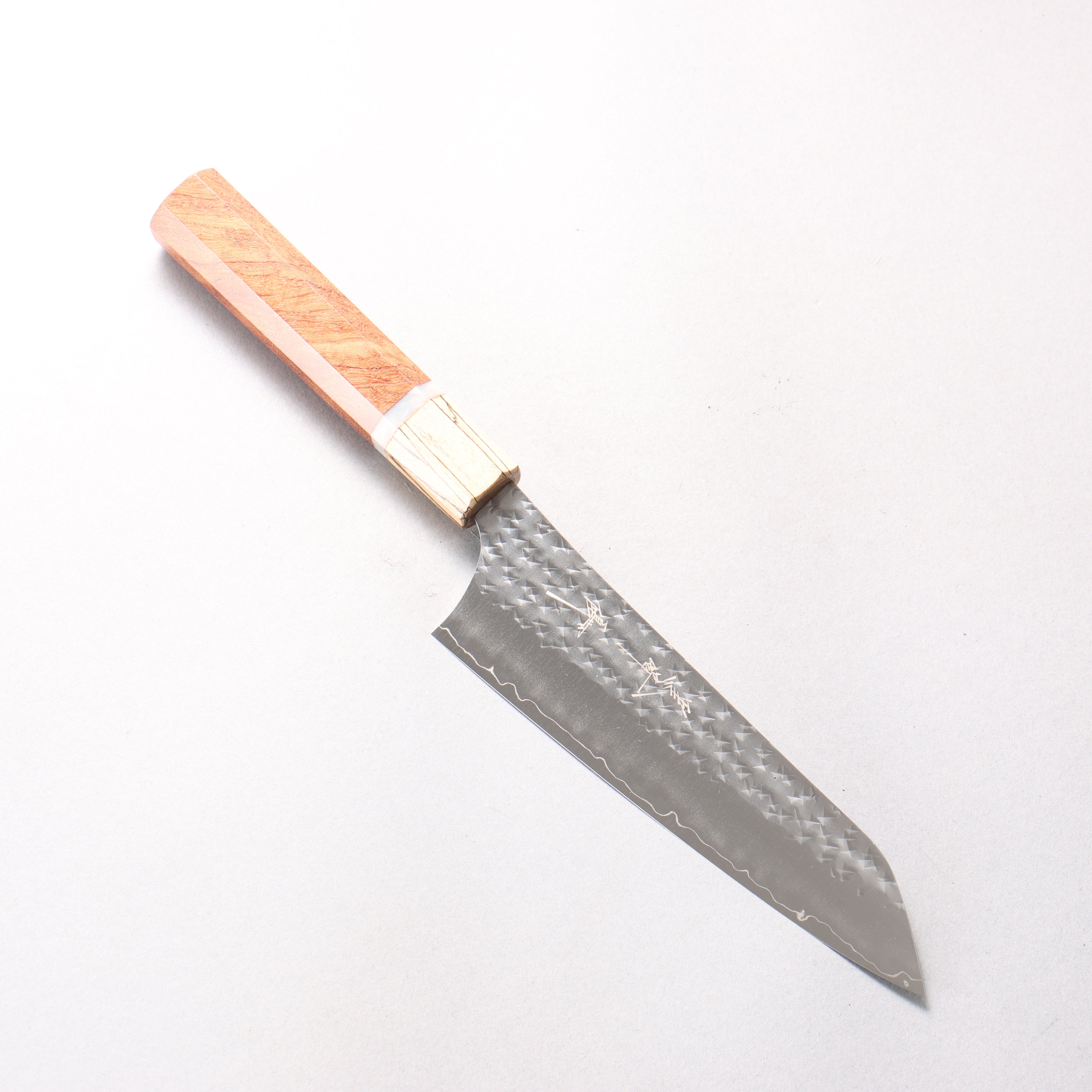 Yu Kurosaki Senko Ei SG2 Hammered Small Bunka 150mm Chinese Quince (Ferrule: Maple) Handle