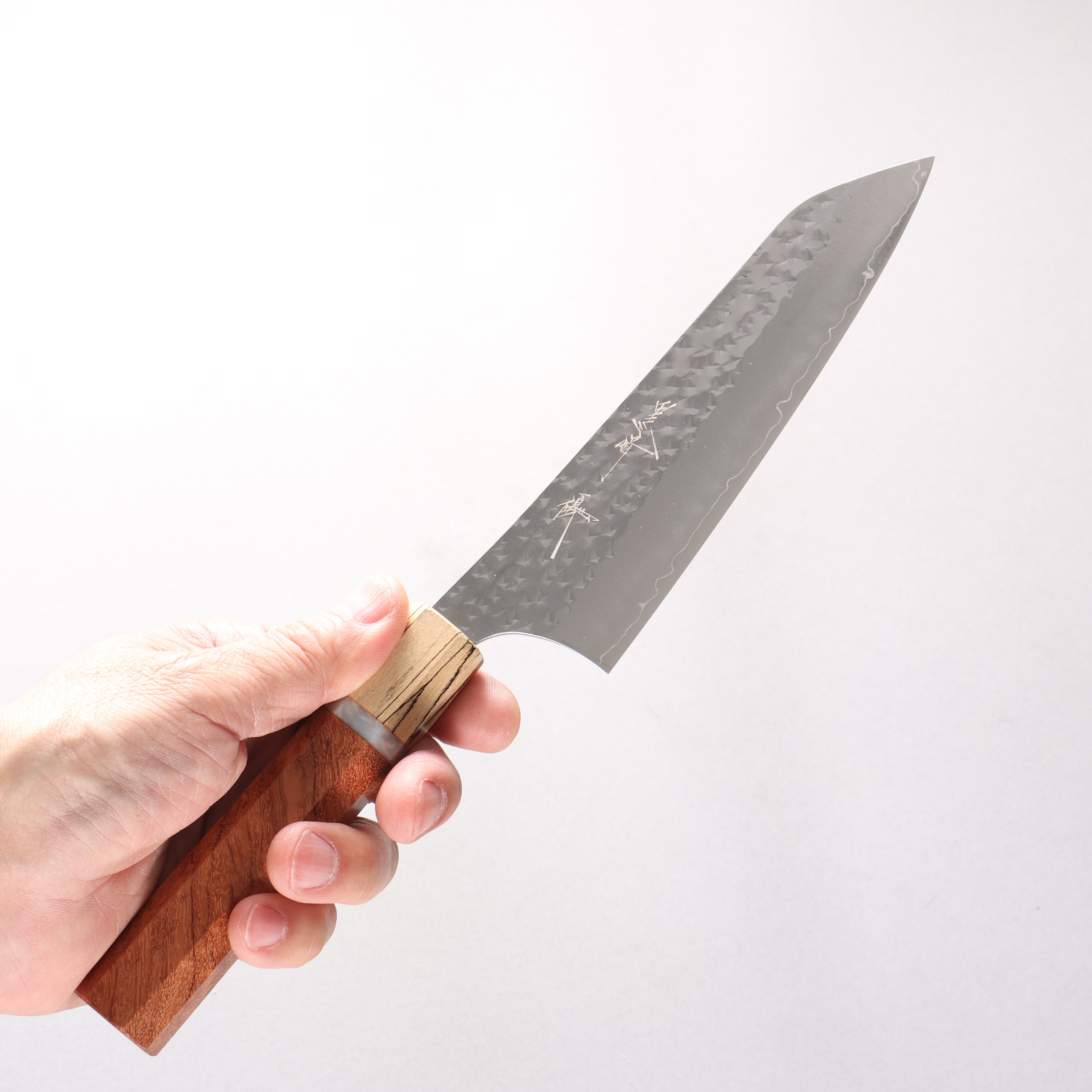 Yu Kurosaki Senko Ei SG2 Hammered Small Bunka 150mm Chinese Quince (Ferrule: Maple) Handle