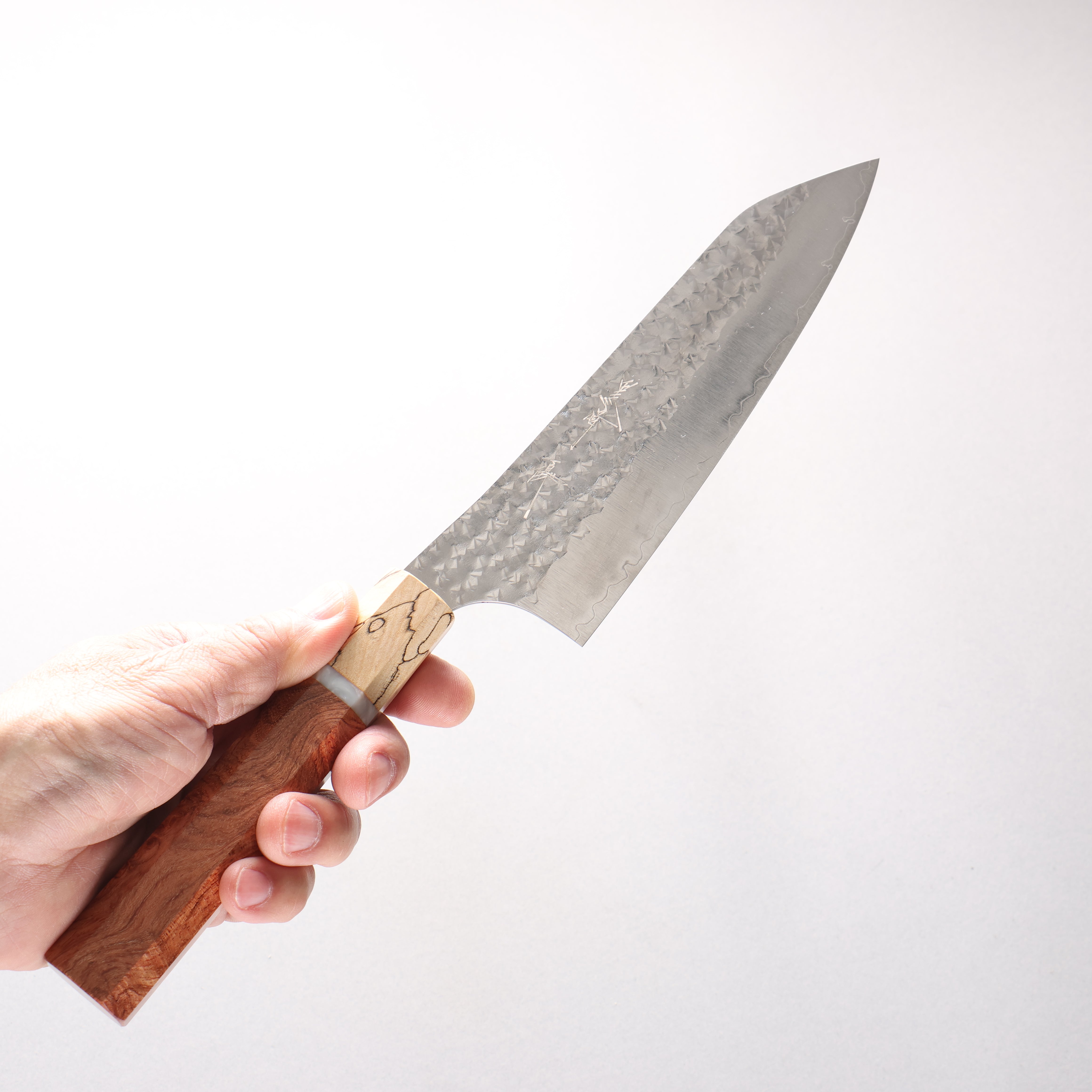 Yu Kurosaki Senko Ei SG2 Hammered Bunka 170mm Chinese Quince (Ferrule: Maple) Handle