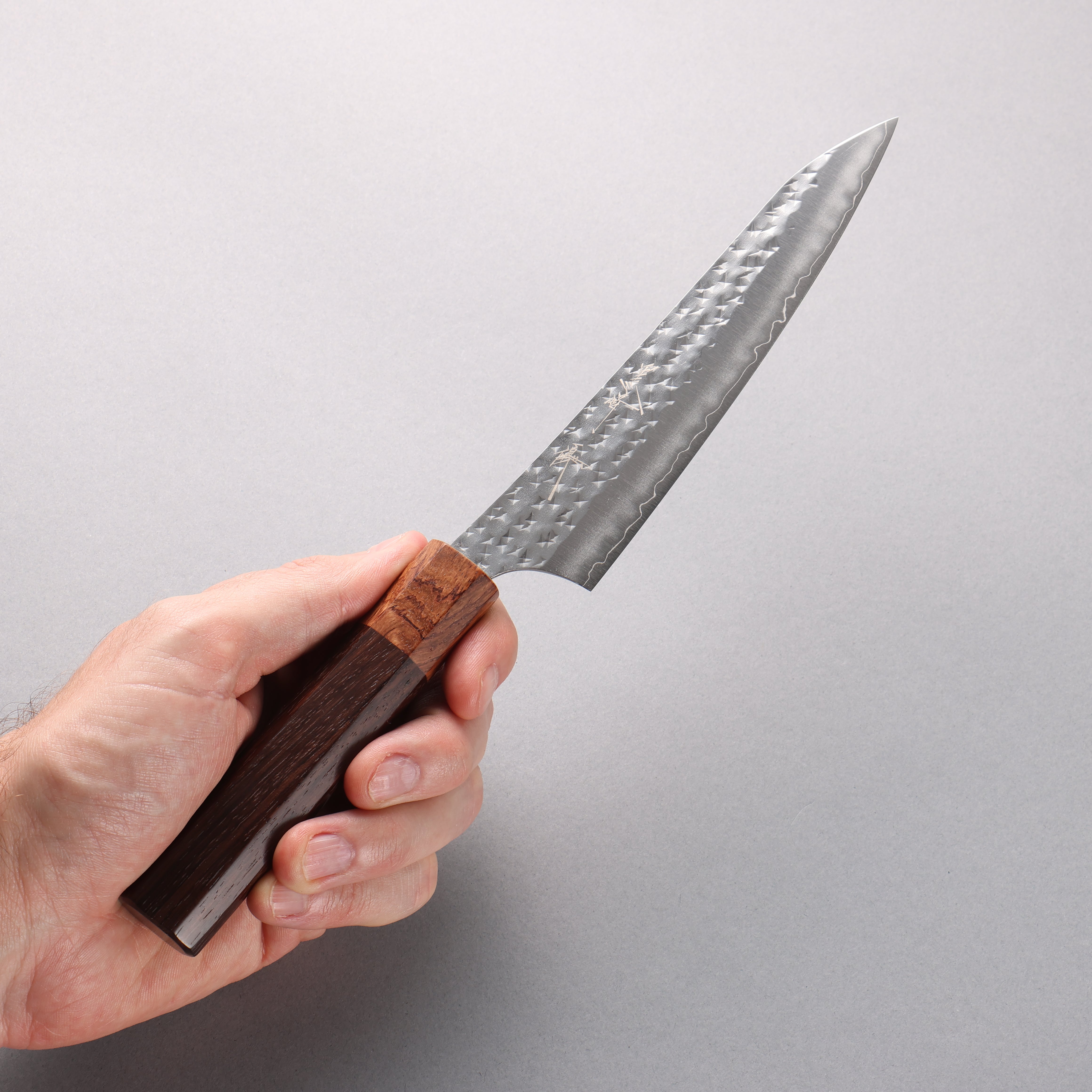 Yu Kurosaki Senko Ei SG2 Hammered Petty-Utility 150mm Honduras Handle - Seisuke Knife
