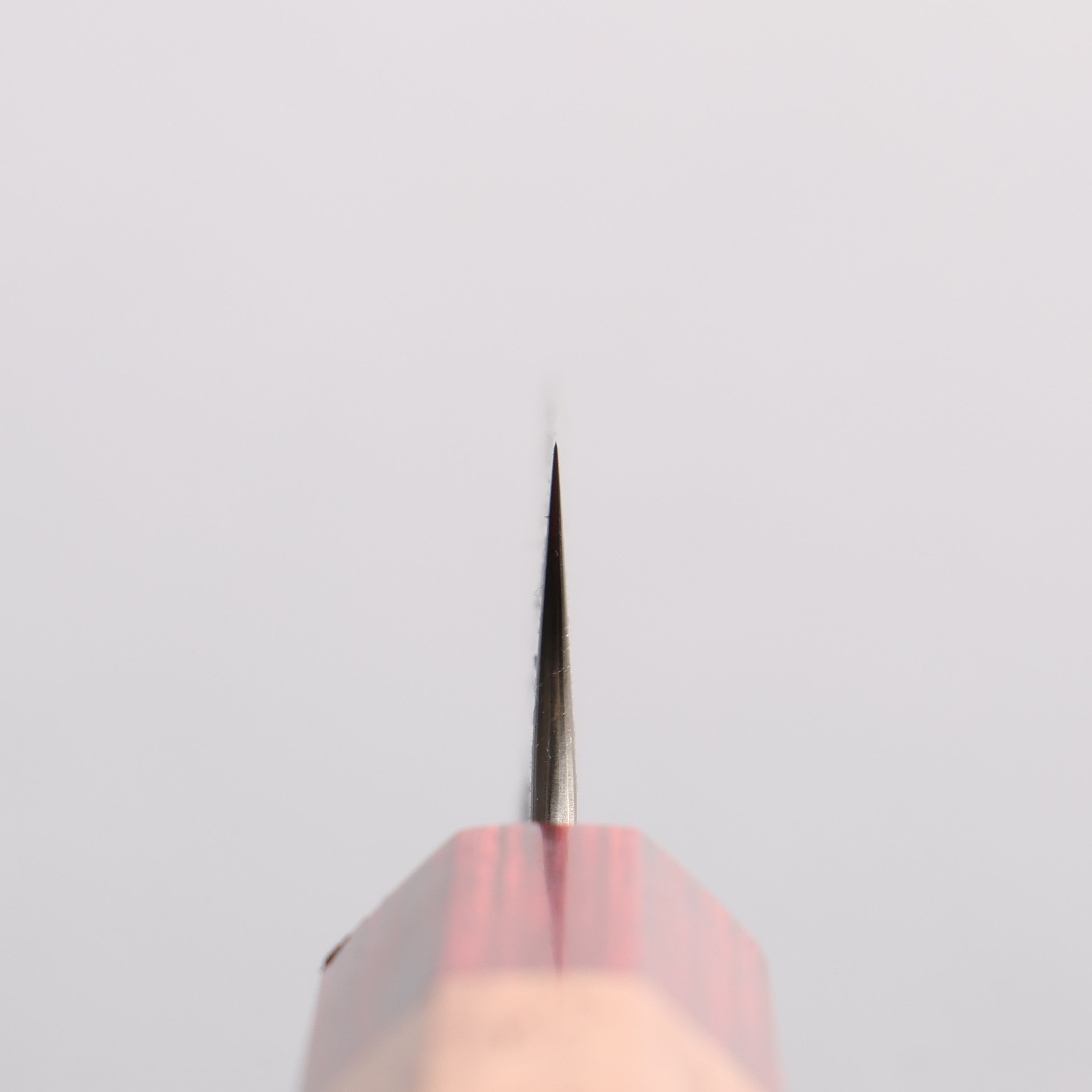 Yoshimi Kato SG2 Black Damascus Kiritsuke Petty-Utility 80mm Honduras (ferrule: Red Pakka wood) Handle