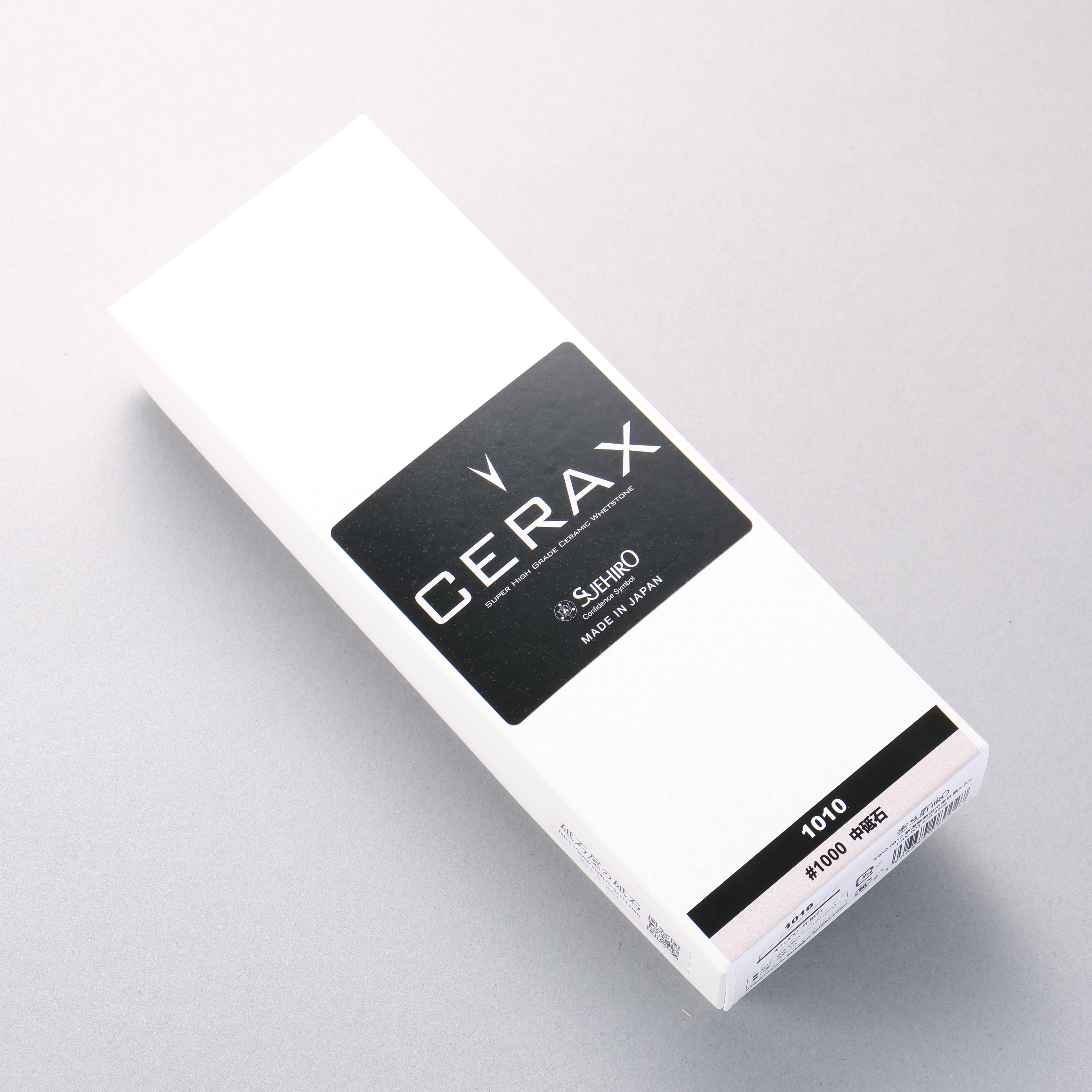 Suehiro CERAX 1010 Ceramic Medium Sharpening Stone with Rubber Base - #1000 - Seisuke Knife
