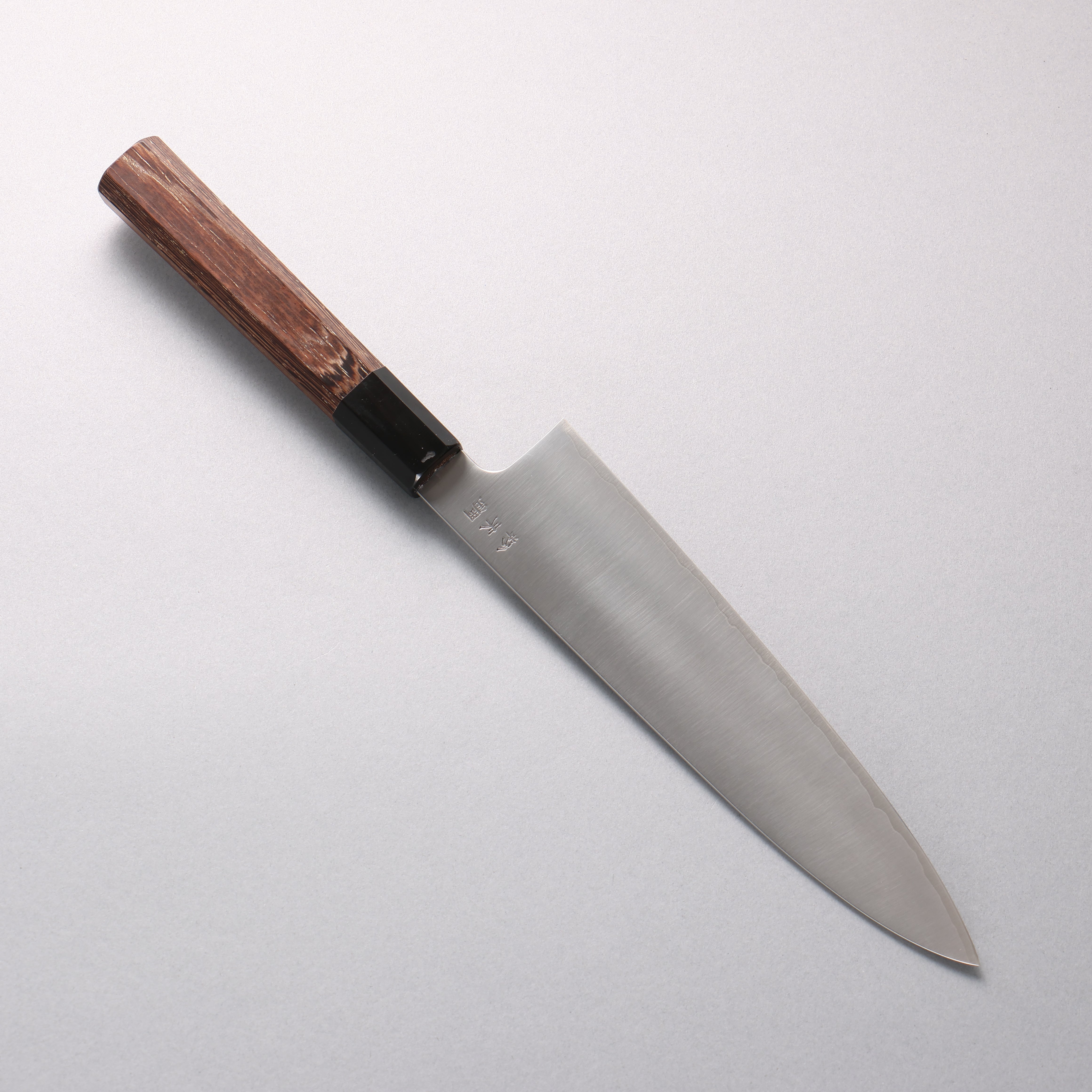 Sukenari SG2 Gyuto 210mm Wenge (ferrule: Black Buffalo Horn) Handle
