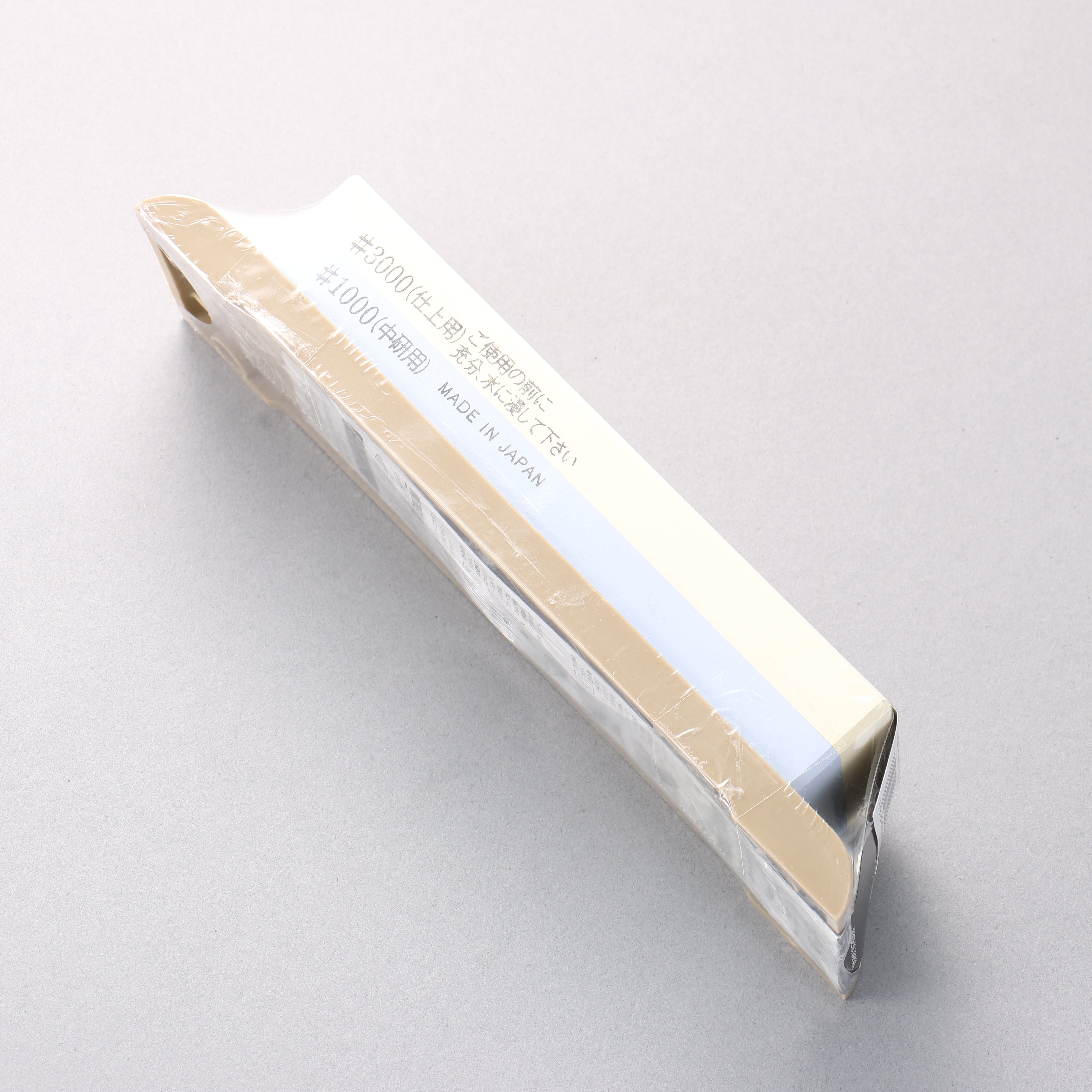 Suehiro Two Sided SMALL Sharpening Stone with Rubber Base - #1000 & #3000 - Seisuke Knife