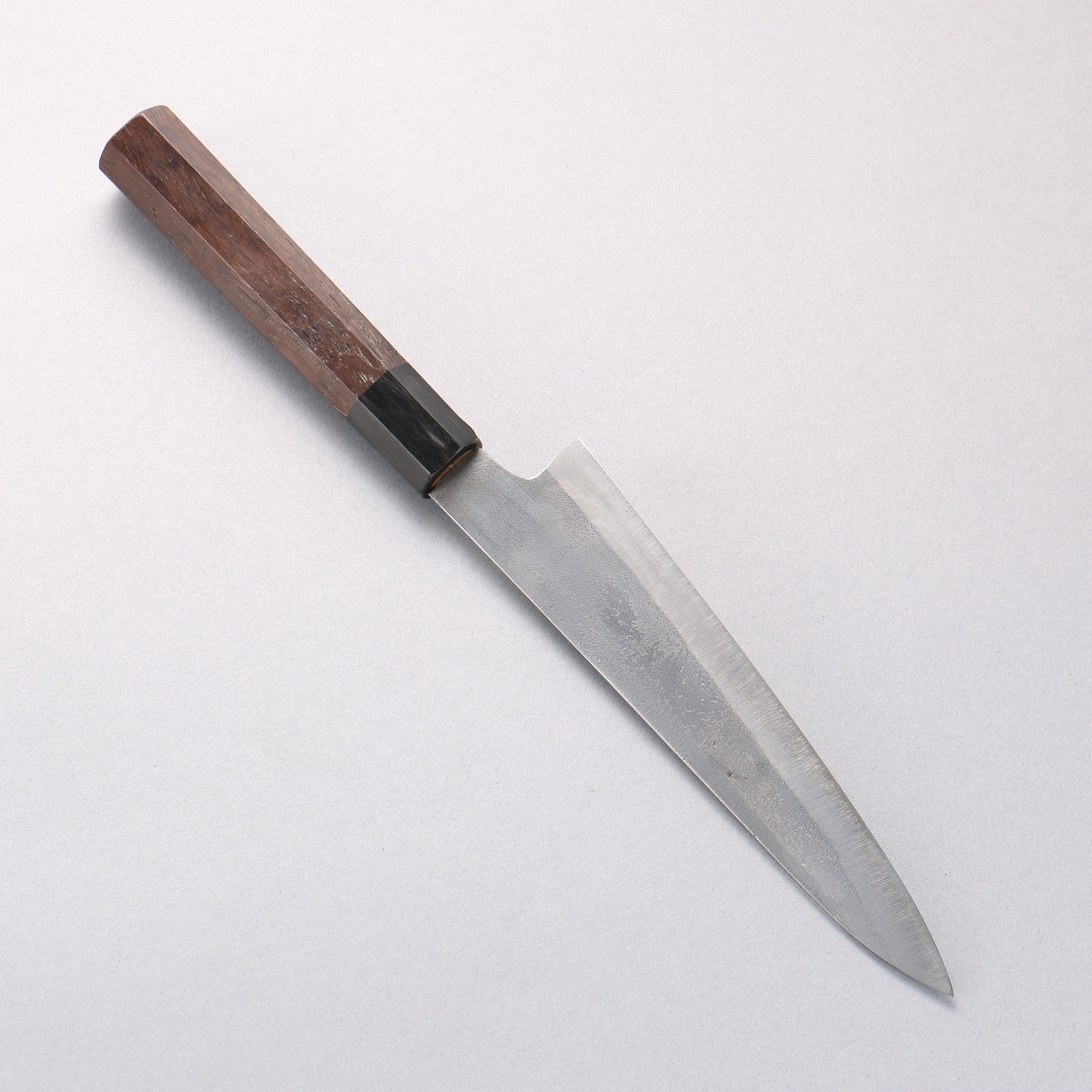 Shigeki Tanaka Silver Steel No.3 Nashiji Petty-Utility 150mm Walnut Handle - Seisuke Knife
