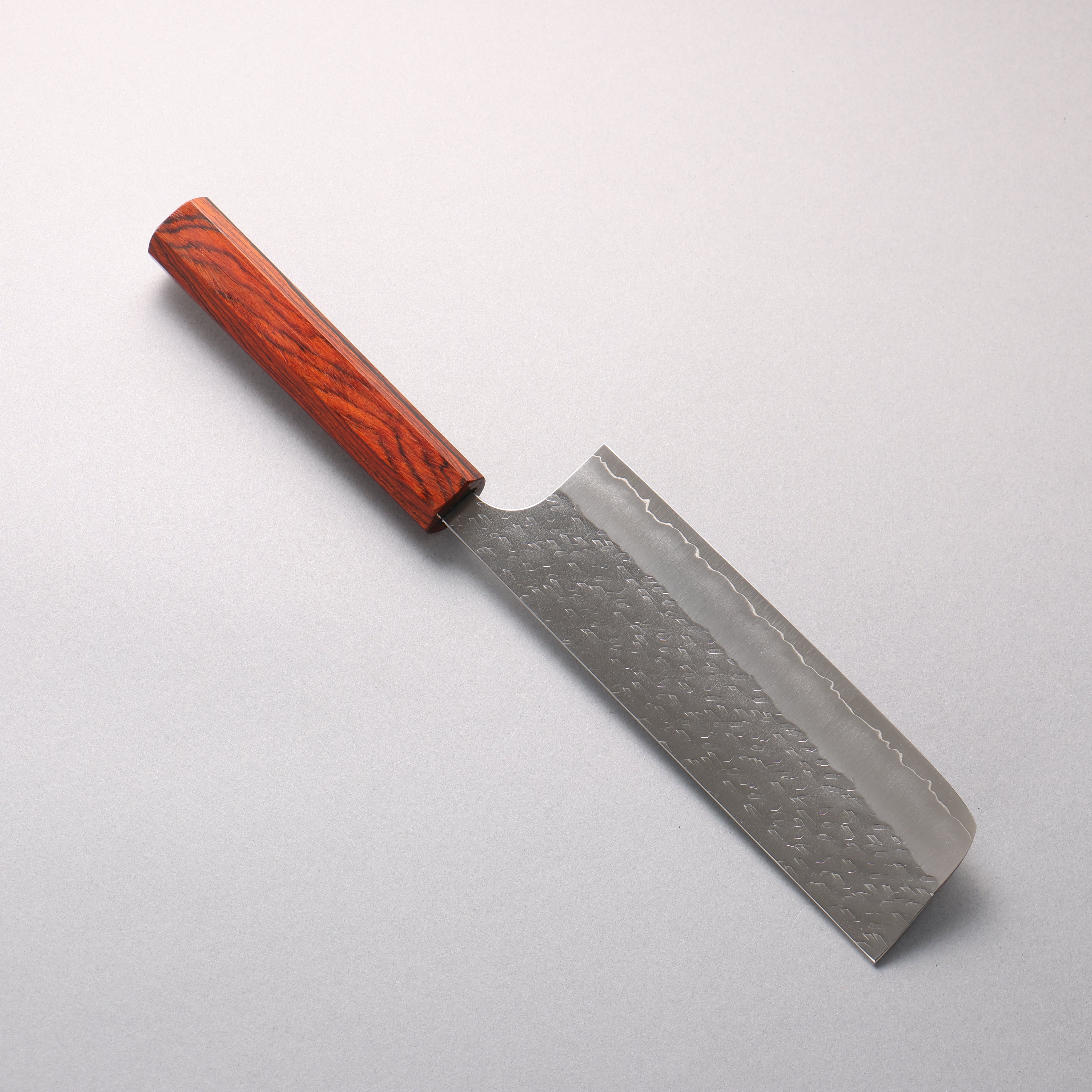 Yoshimi Kato Hyo SG2 Hammered Nakiri 165mm Cocobolo Handle