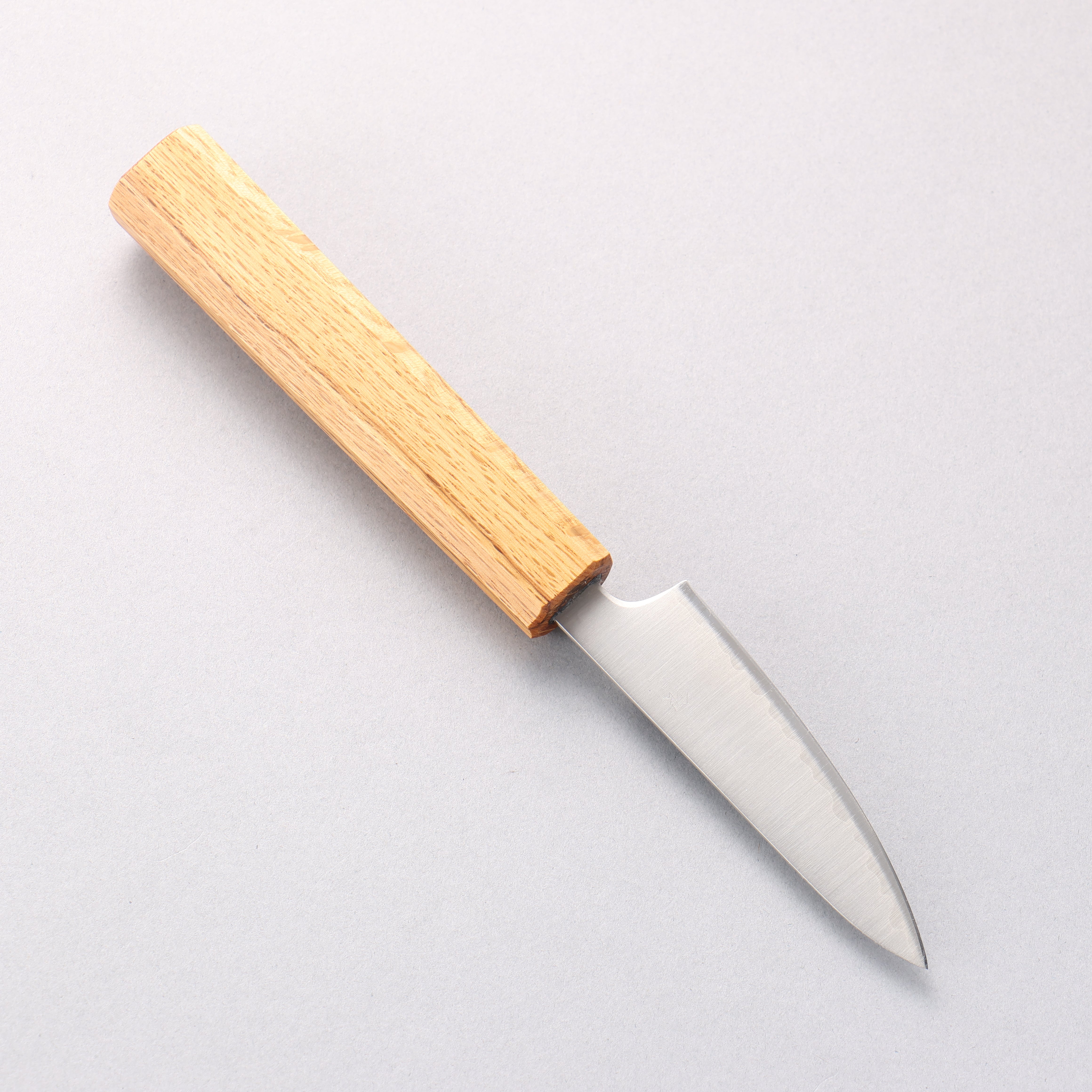 Seisuke Silver Steel No.3 Migaki Paring 80mm White Oak Handle