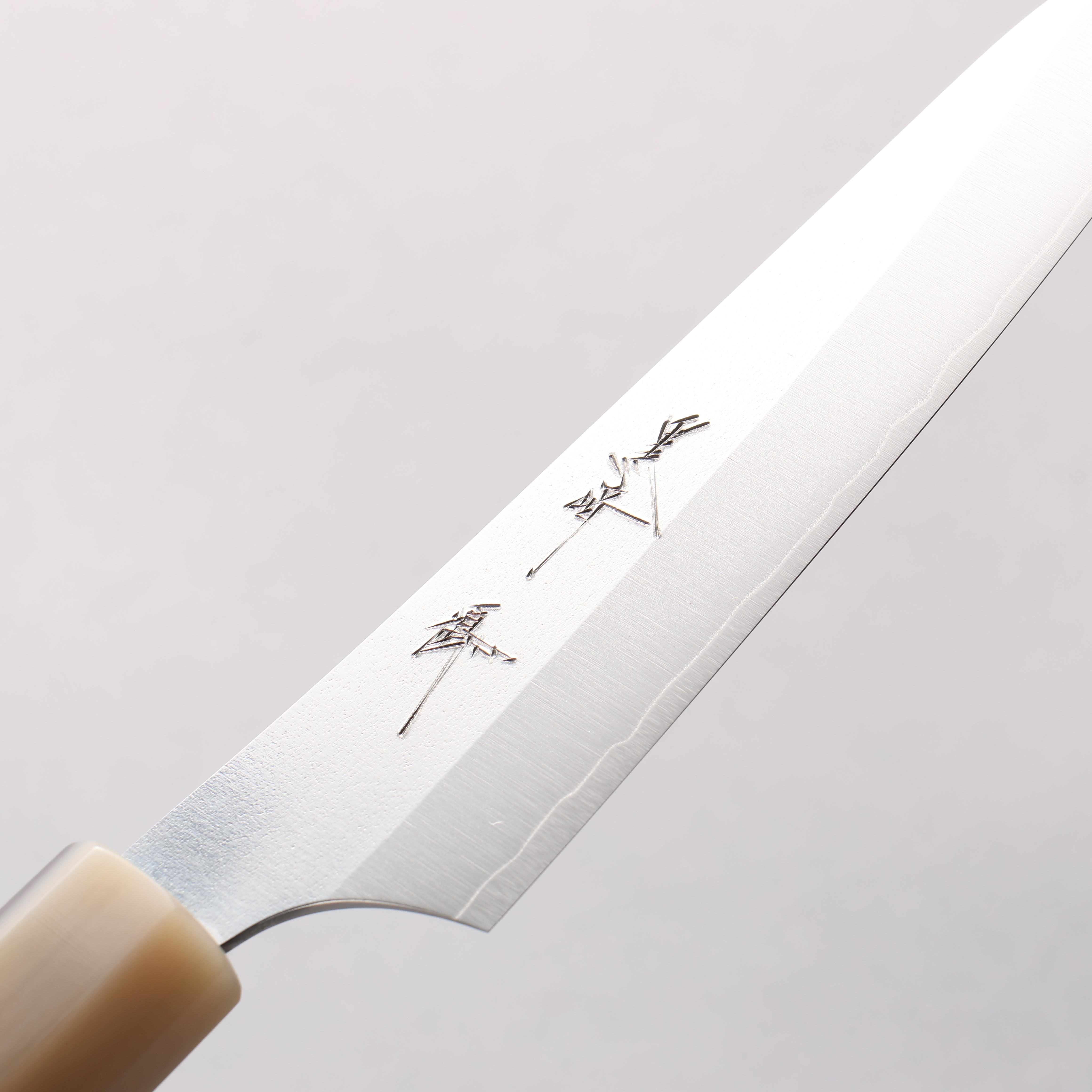 Yu Kurosaki New Gekko VG-XEOS Petty-Utility 130mm Ebony Wood & Buffalo Horn Handle - Seisuke Knife