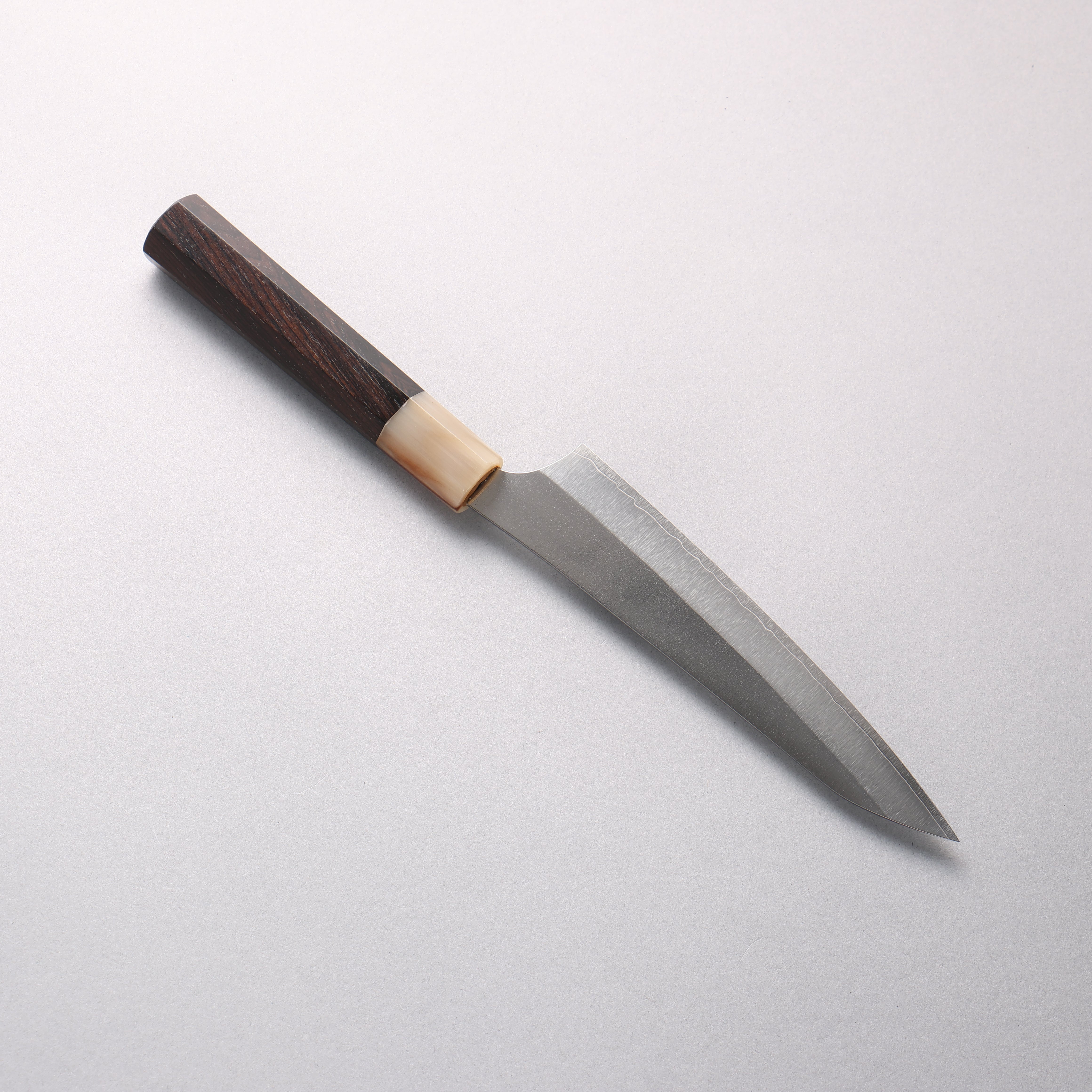 Yu Kurosaki Gekko VG-XEOS Petty-Utility 150mm Ebony Wood (ferrule: White Water Buffalo Horn) Handle - Seisuke Knife