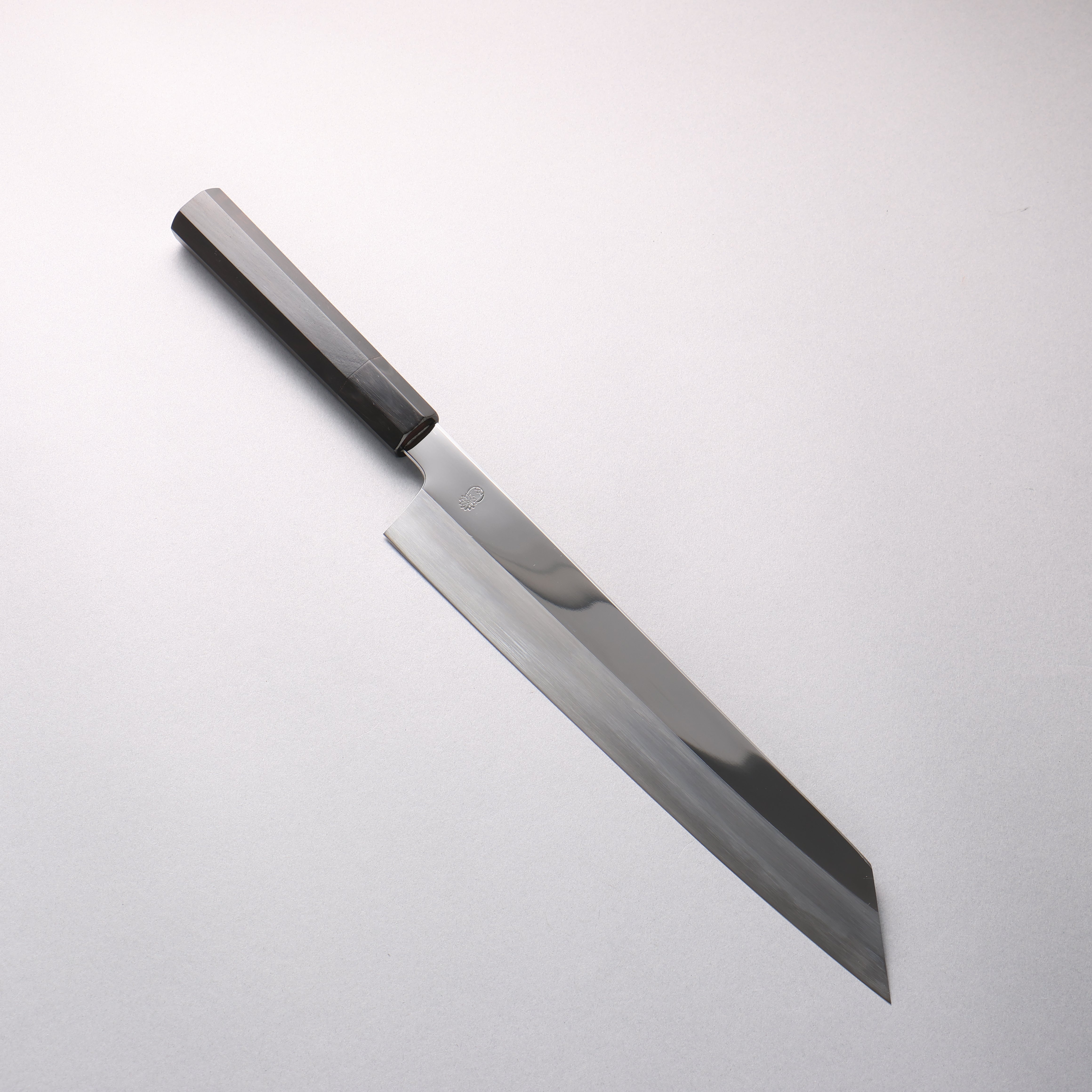 Choyo White Steel Mirrored Finish Kiritsuke Gyuto 270mm Ebony Wood (ferrule: Black Water Buffalo Horn) Handle - Seisuke Knife