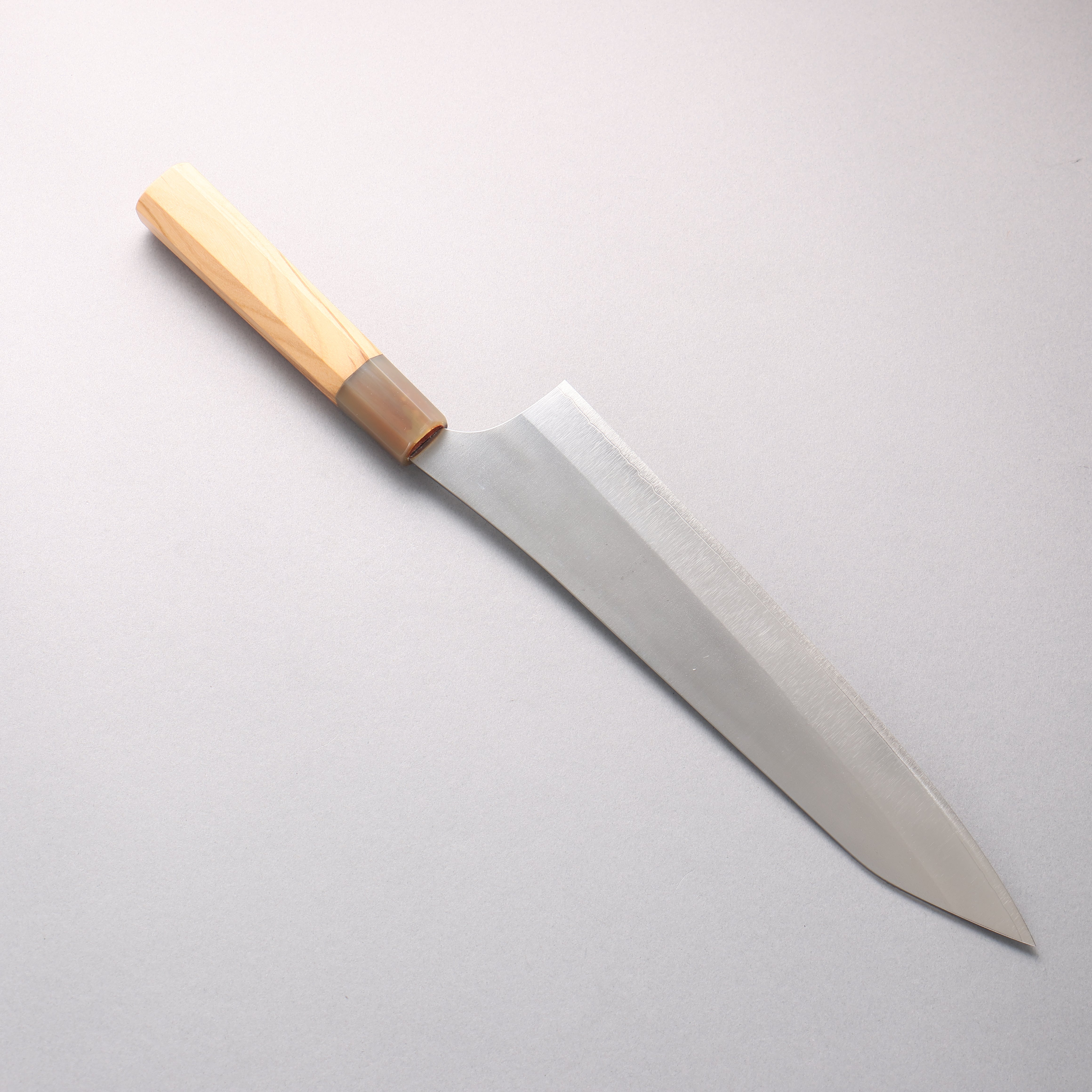 Yu Kurosaki New Gekko VG-XEOS Gyuto 240mm Olive Tree (ferrule: White Water Buffalo Horn) Handle