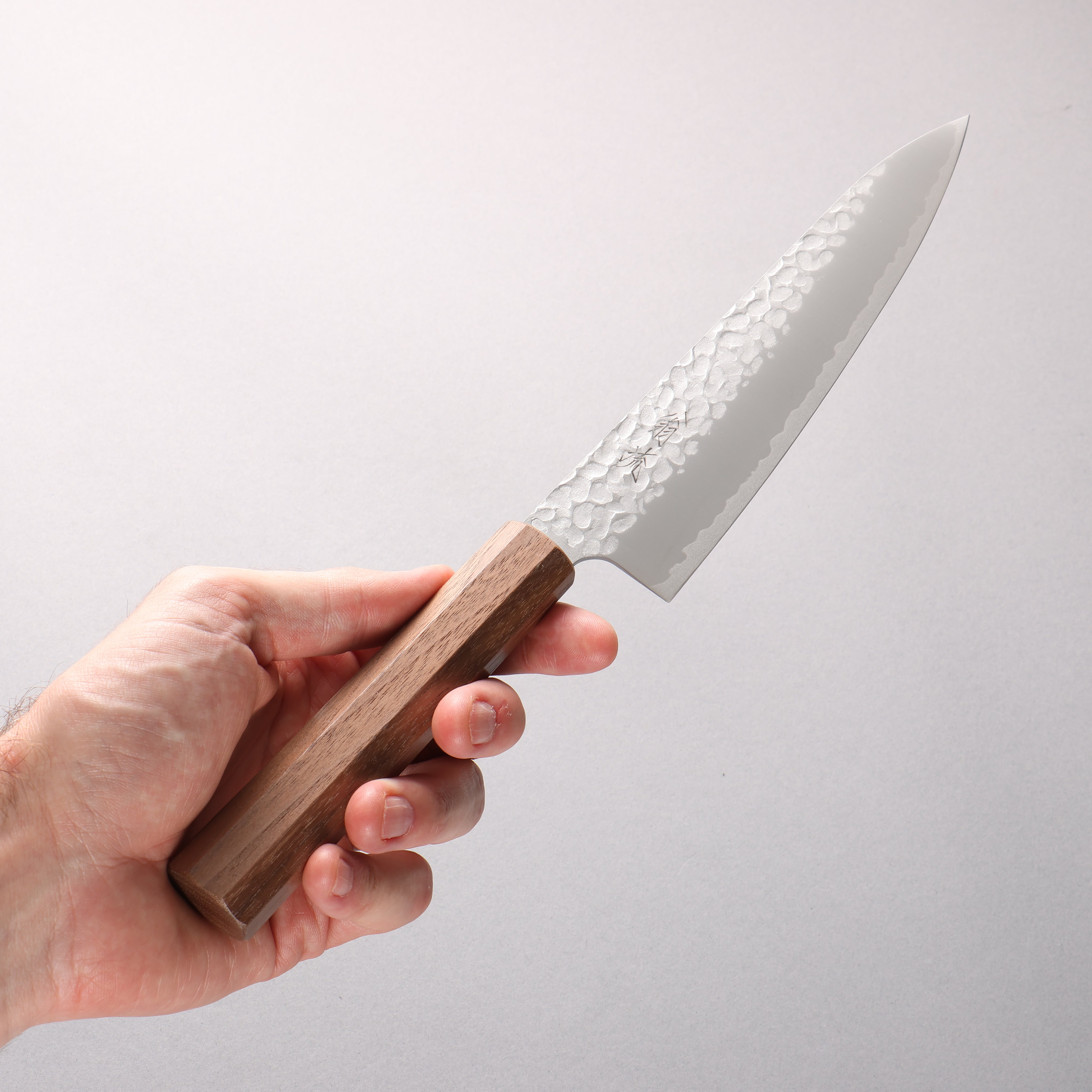 Oul VG10 Hammered Gyuto 180mm Walnut Handle - Seisuke Knife