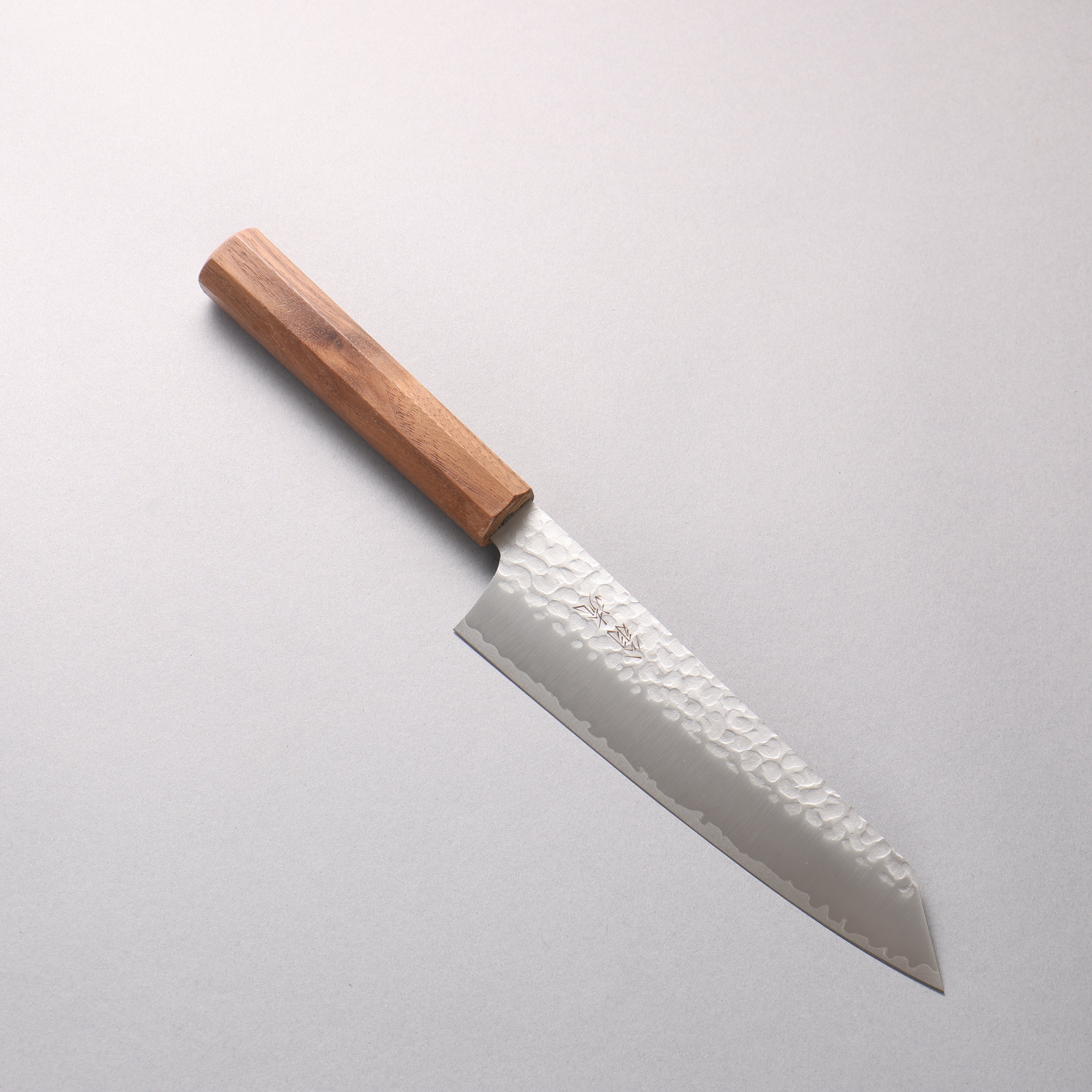 Oul VG10 Hammered Kiritsuke Gyuto 180mm Walnut Handle - Seisuke Knife