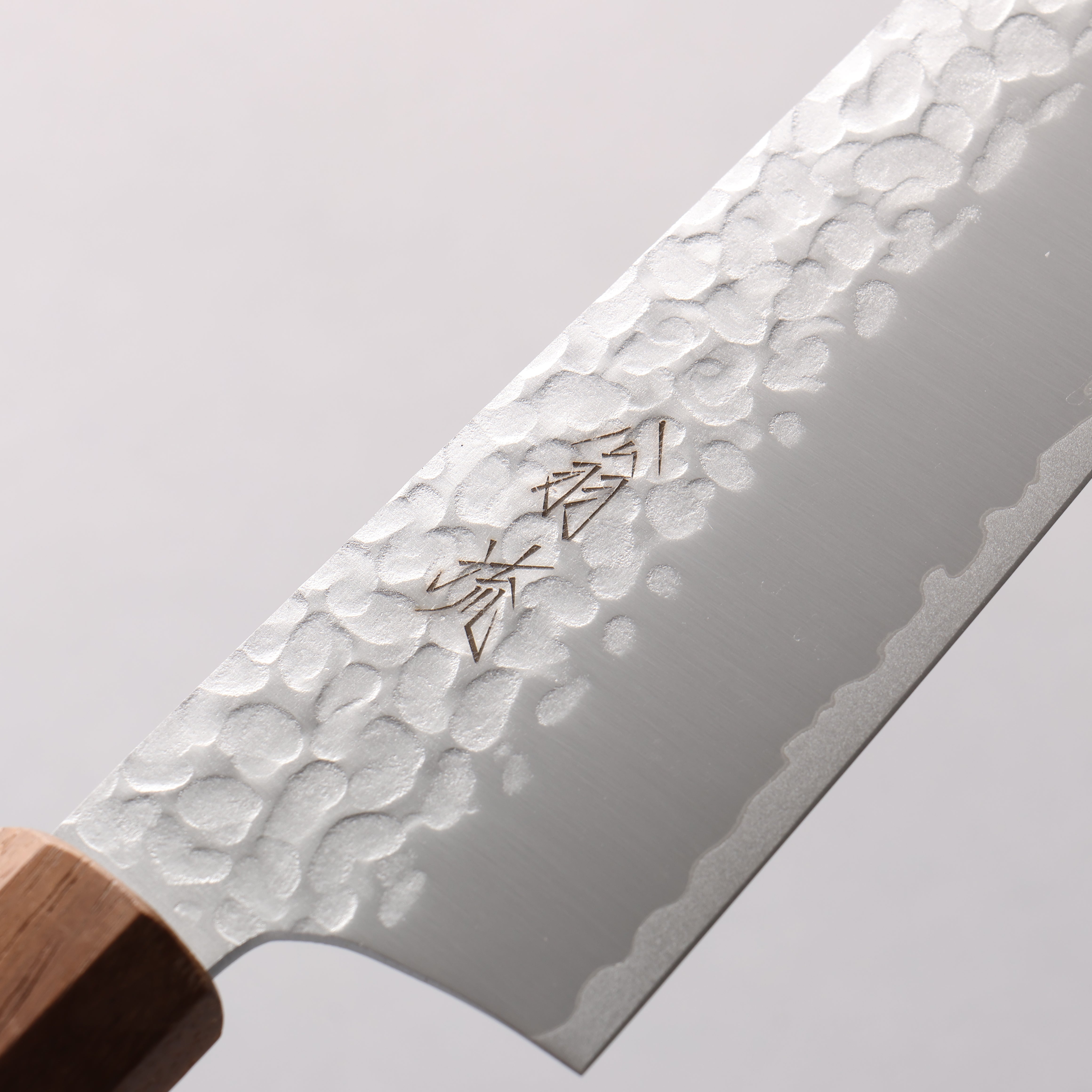 Oul VG10 Hammered Kiritsuke Gyuto 180mm Walnut Handle - Seisuke Knife