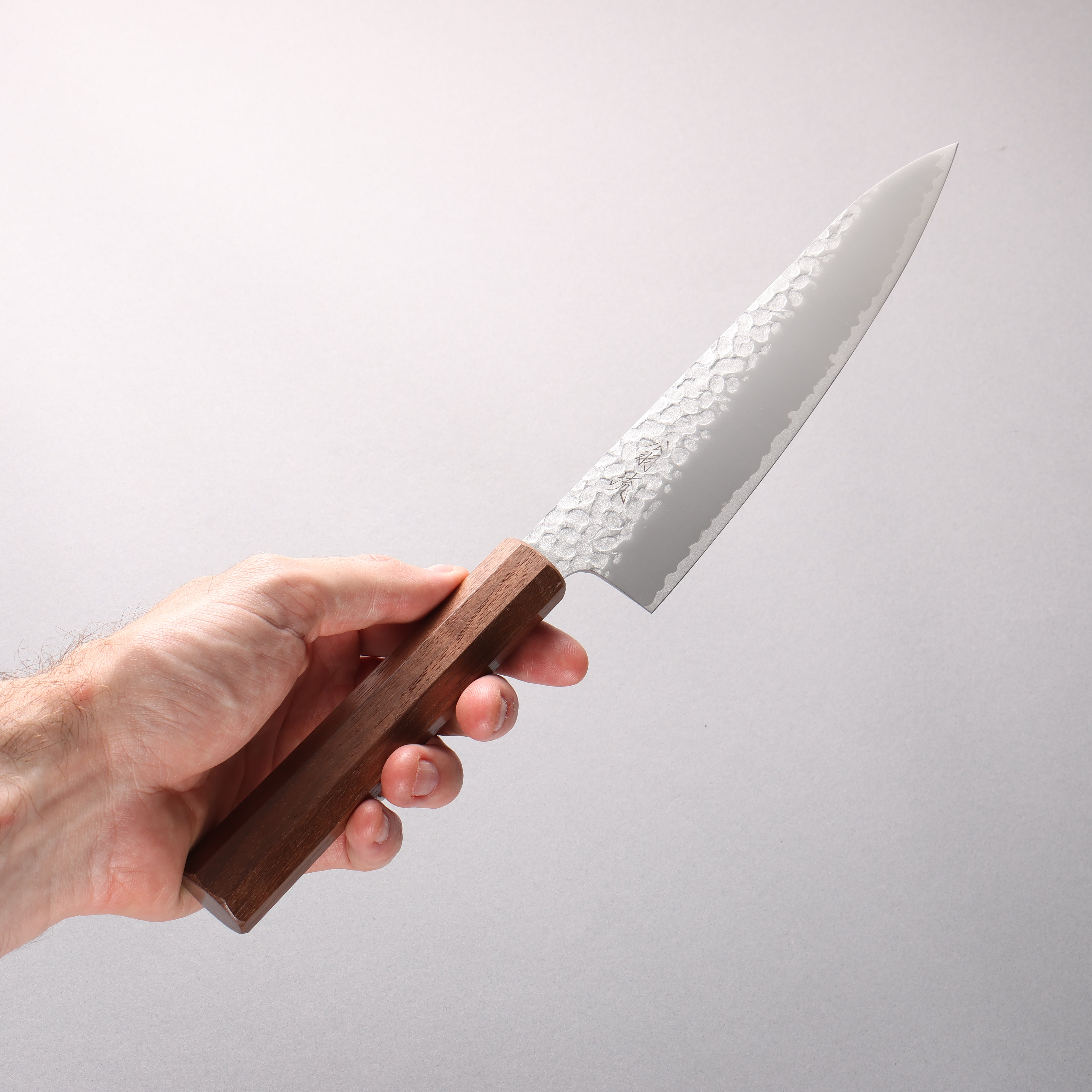 Oul VG10 Hammered Gyuto 200mm Walnut Handle - Seisuke Knife
