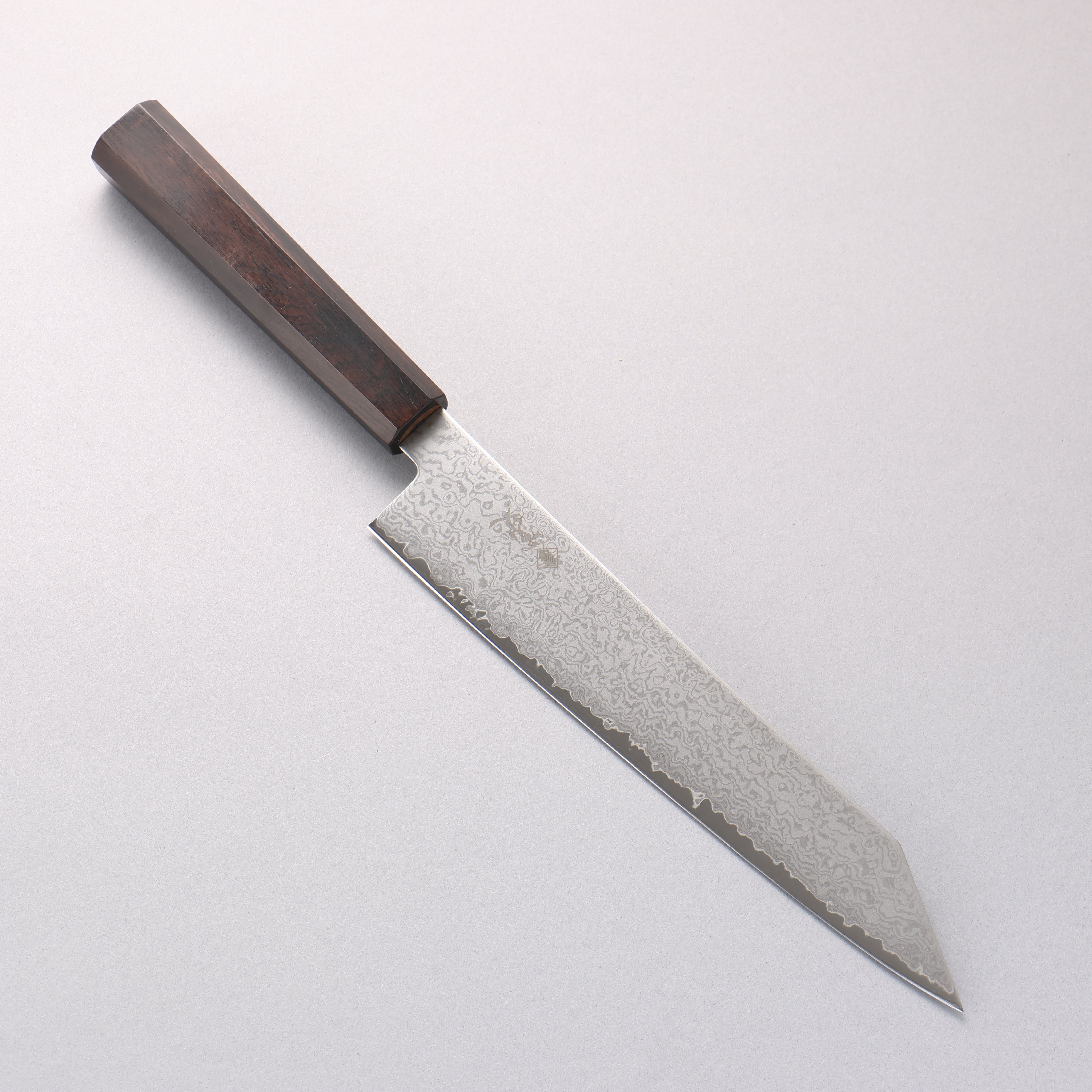 Kanjyo VG10 Damascus Kiritsuke Gyuto 210mm Ebony Wood Handle