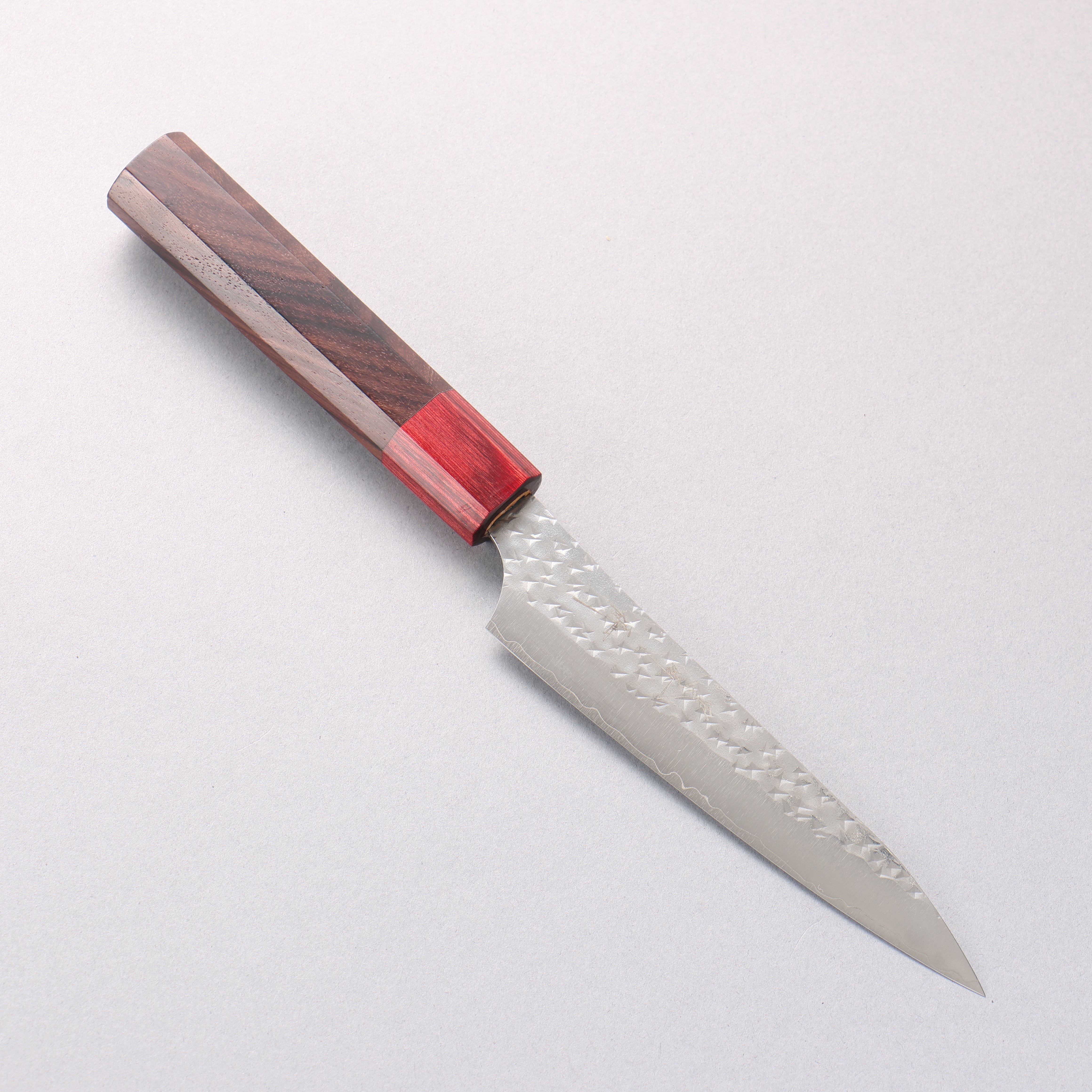 Yu Kurosaki Senko Ei SG2 Hammered Petty-Utility  130mm Rosewood (ferrule: Red Pakka wood) Handle