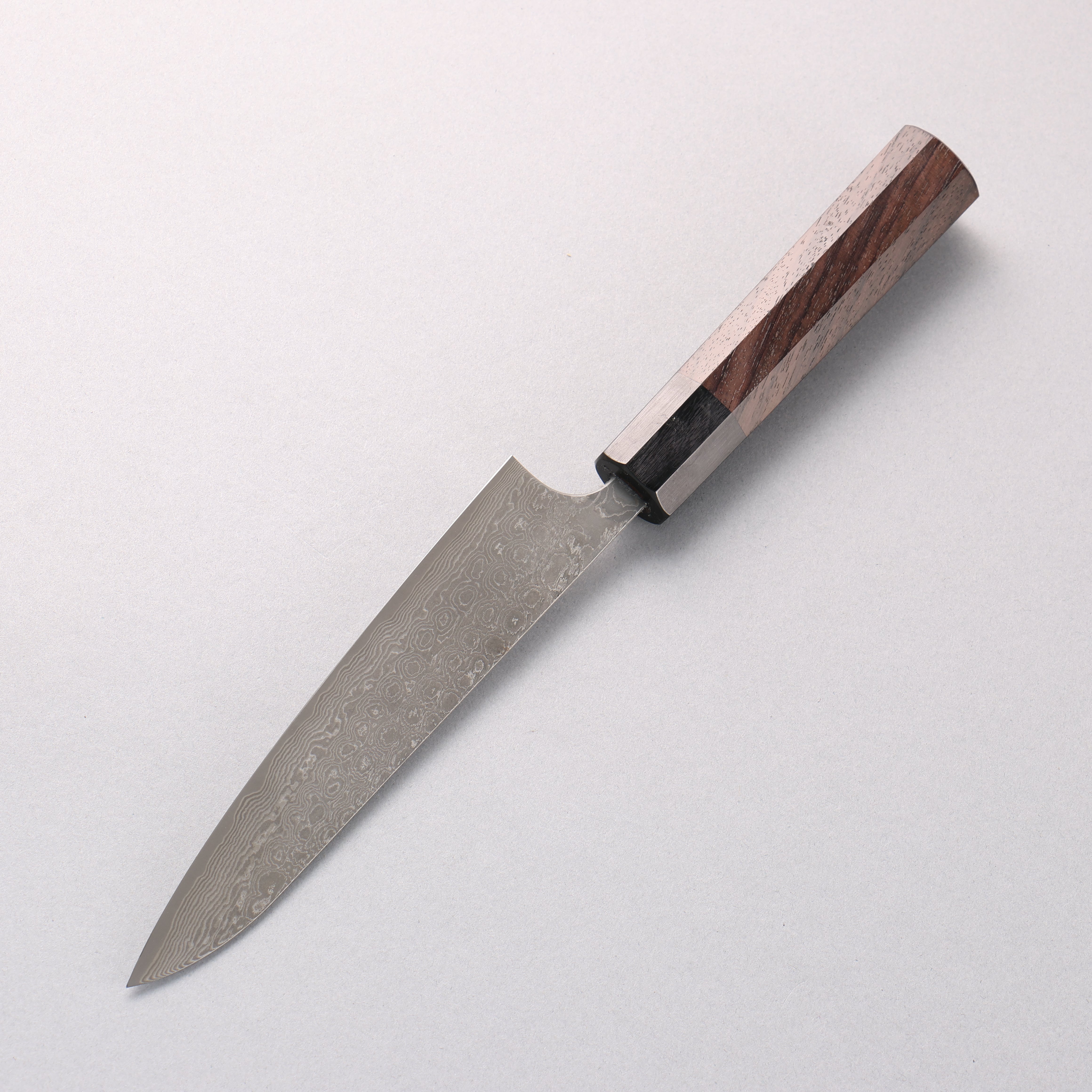 Masakage Kumo VG10 Damascus Petty-Utility 150mm Shitan Handle - Seisuke Knife