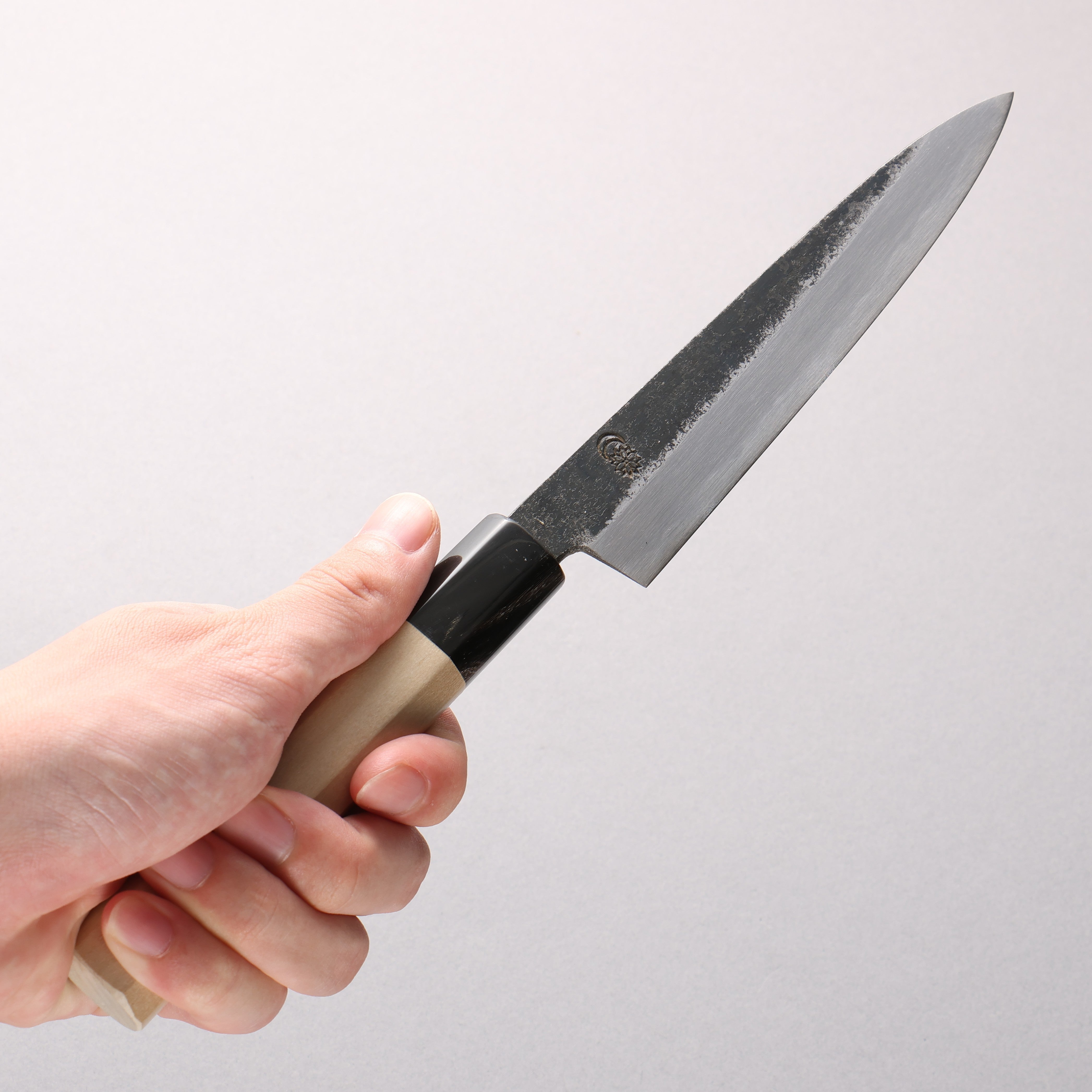 Kikuzuki White Steel No.2 Kurouchi Petty-Utility 150mm Magnolia Handle - Seisuke Knife