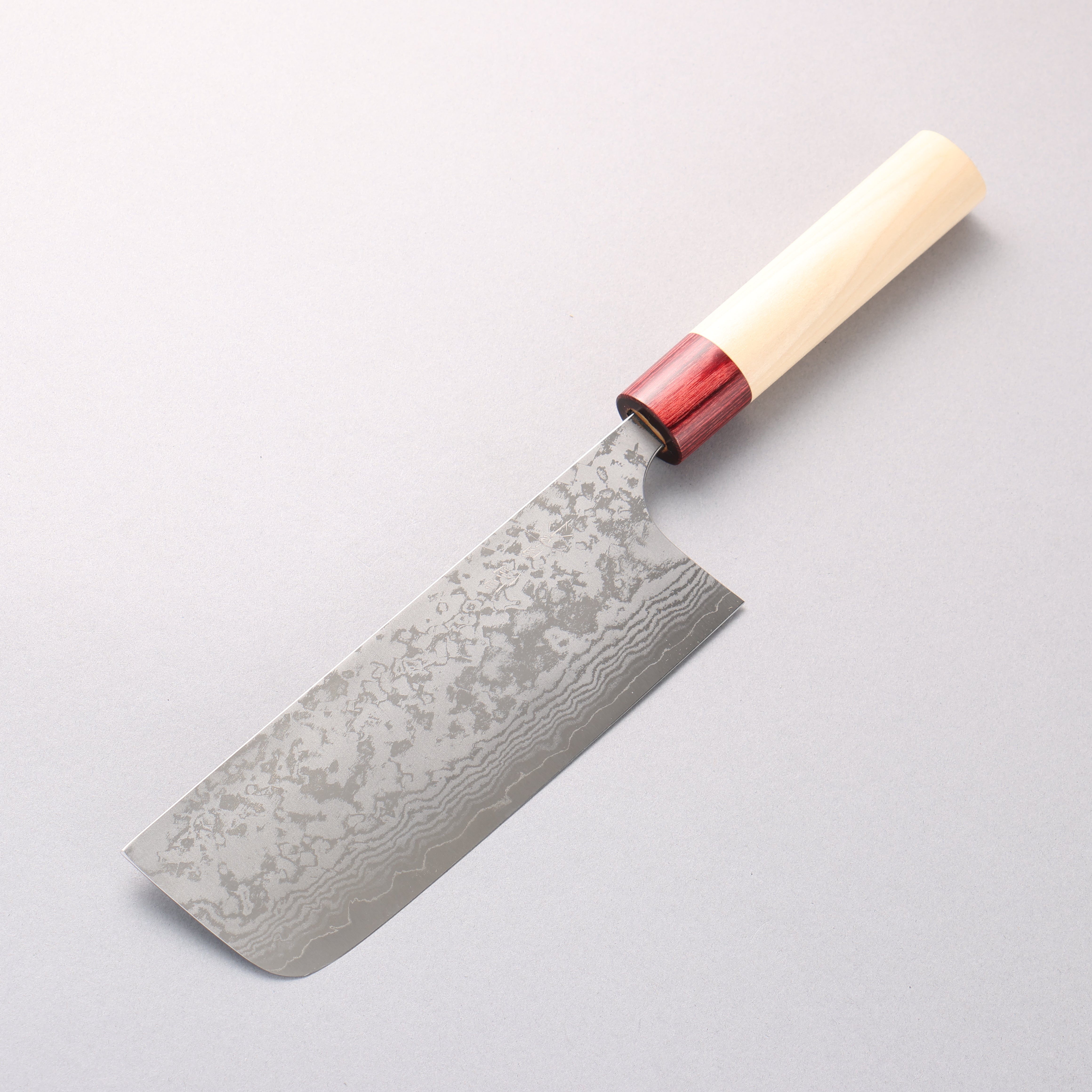 Masakage Kiri VG10 Damascus Nakiri 170mm Magnolia Handle - Seisuke Knife