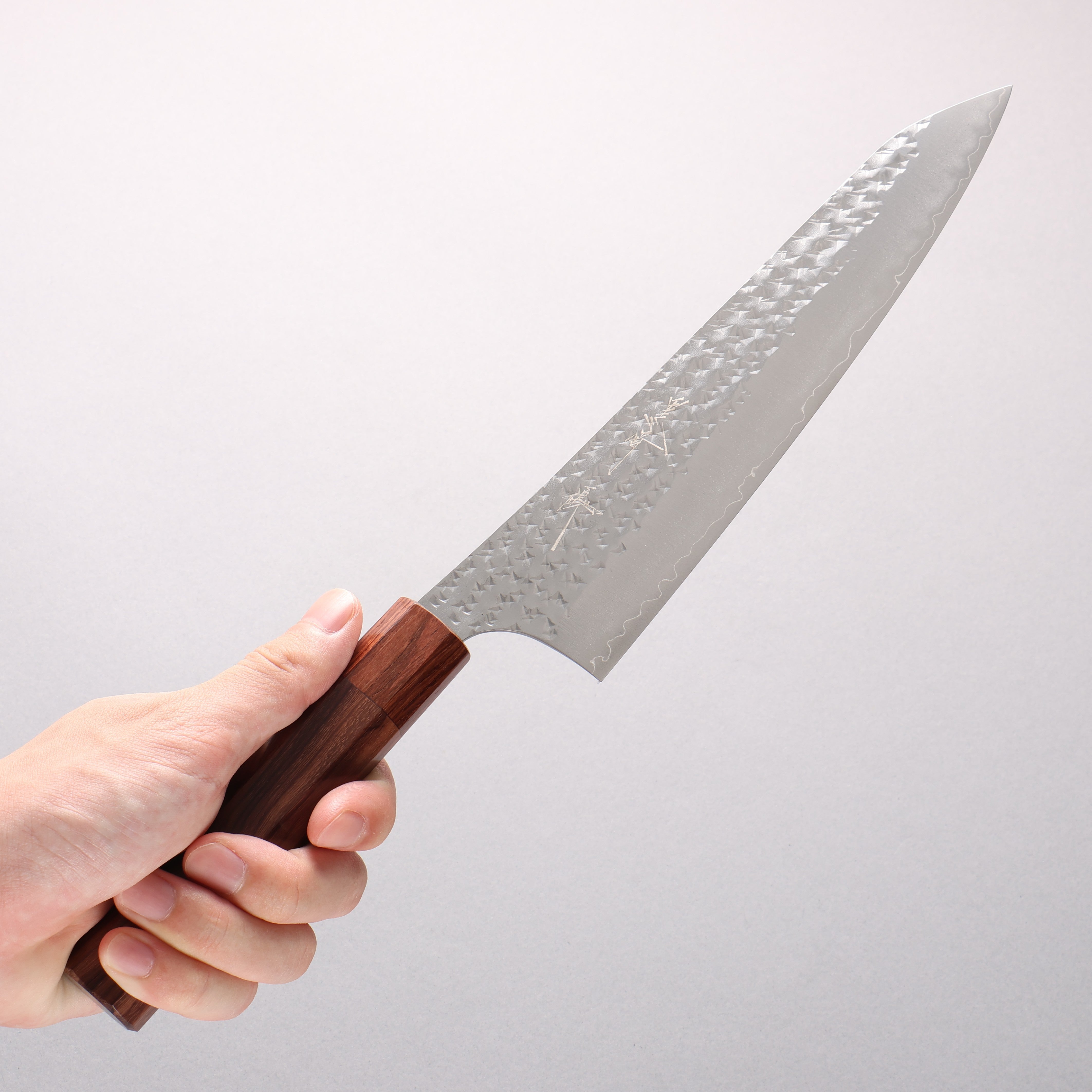 Yu Kurosaki Senko Ryu SG2 Hammered Gyuto 210mm Honduras Handle - Seisuke Knife