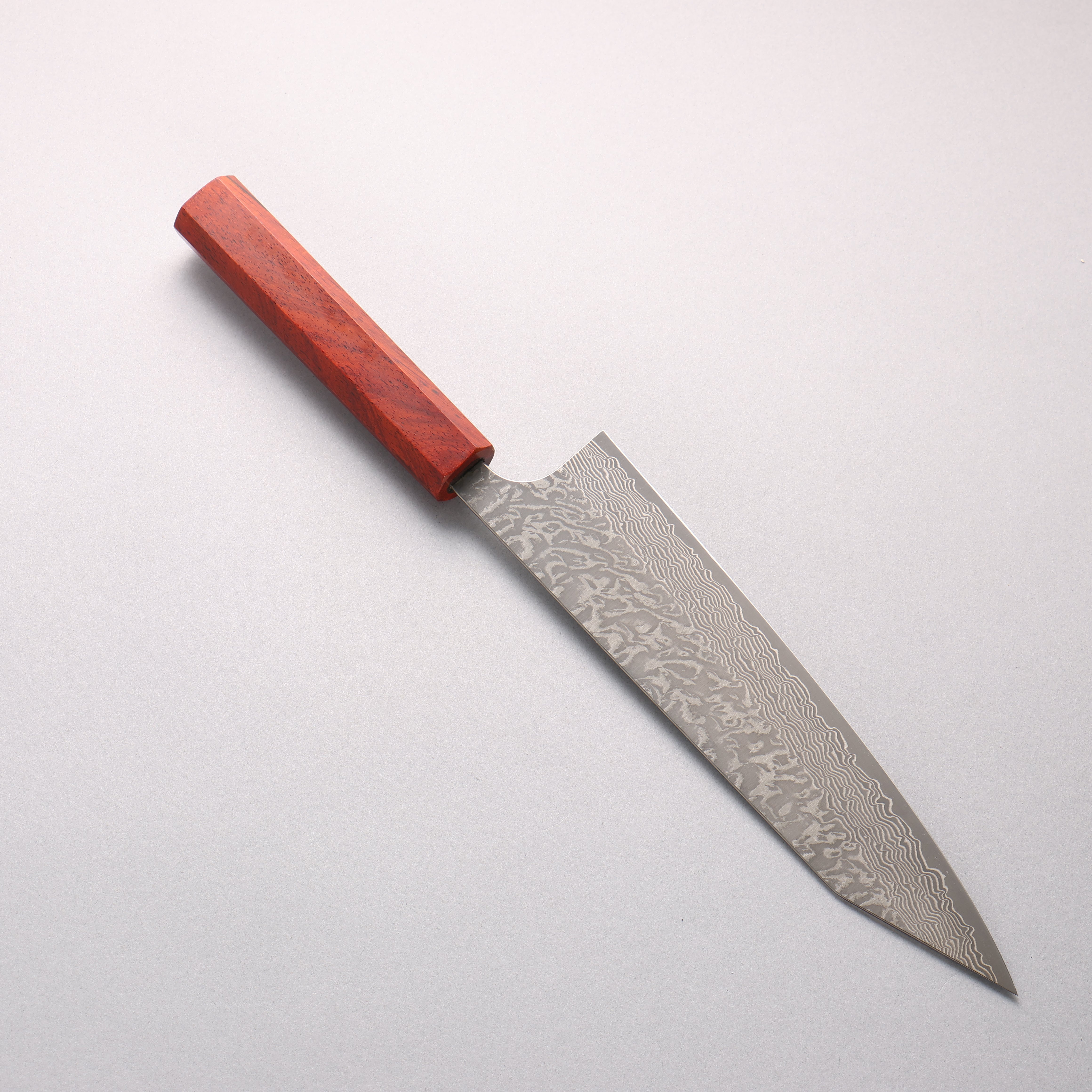 Yoshimi Kato VG10 Black Damascus Kiritsuke Gyuto 210mm Cocobolo Handle