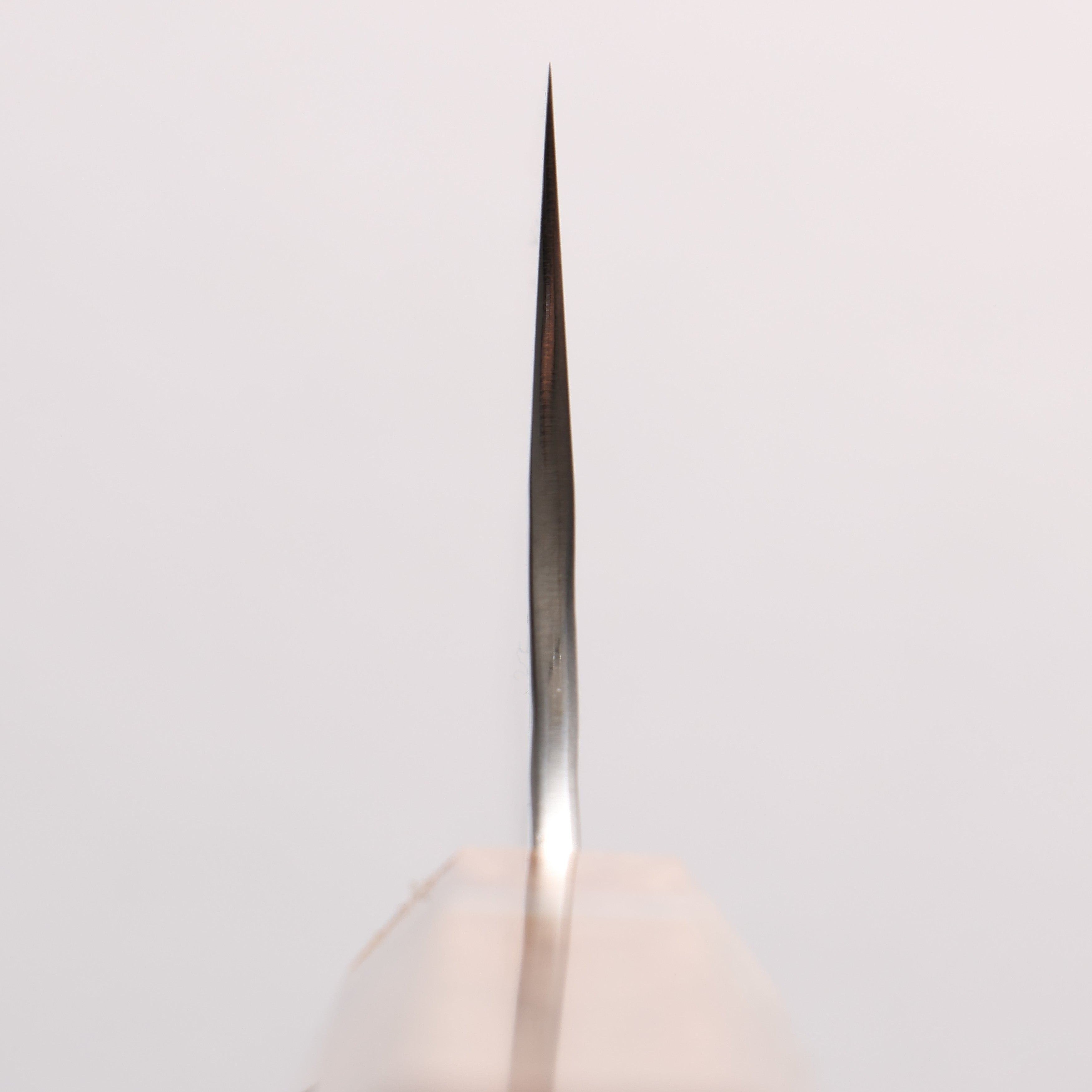 Yu Kurosaki Kokusen Blue Super Hammered Gyuto 210mm Brown Stabilized Wood (White Ring) Handle