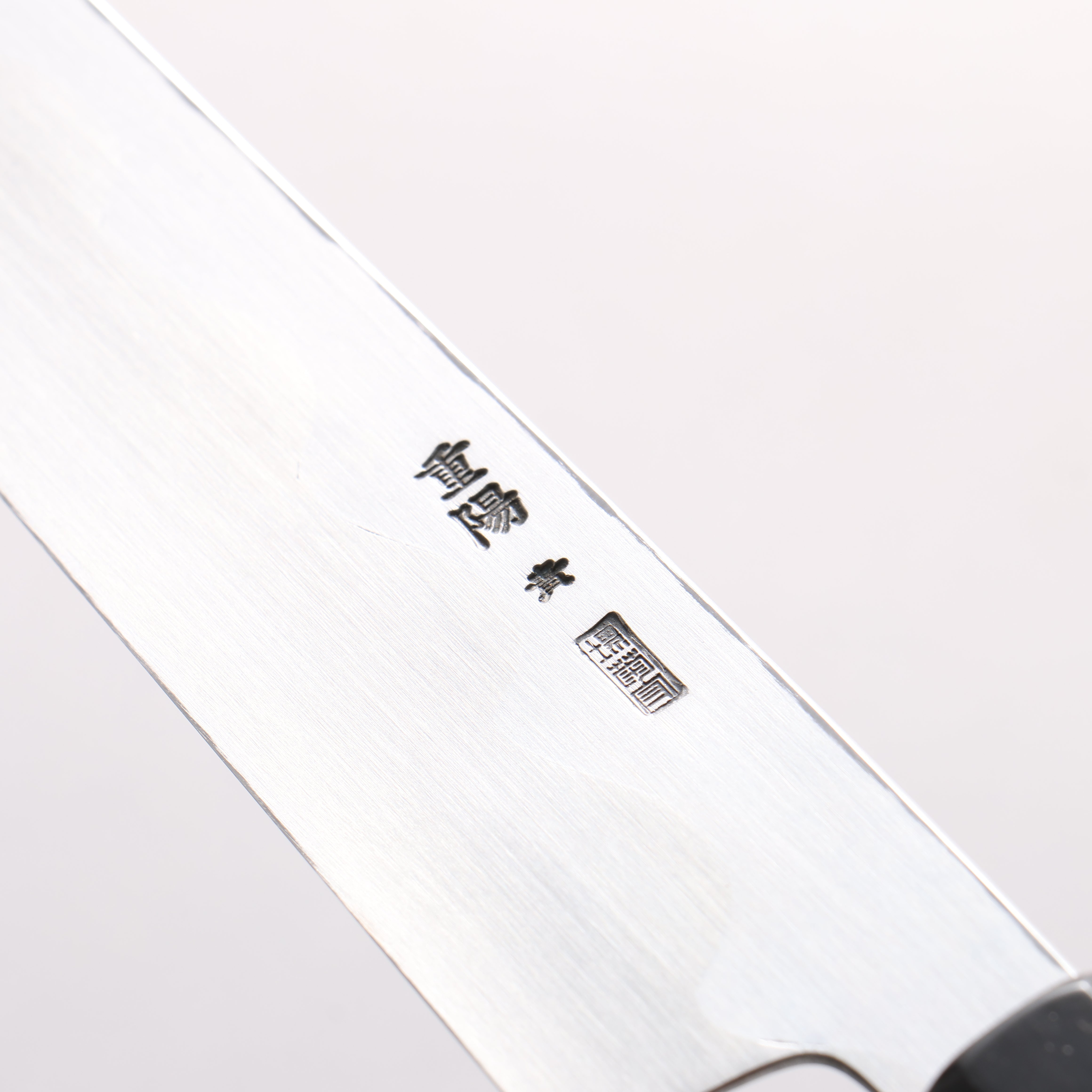 Choyo Blue Steel No.1 Mirrored Finish Kiritsuke Yanagiba 300mm Ebony Wood (ferrule: Black Water Buffalo Horn) Handle