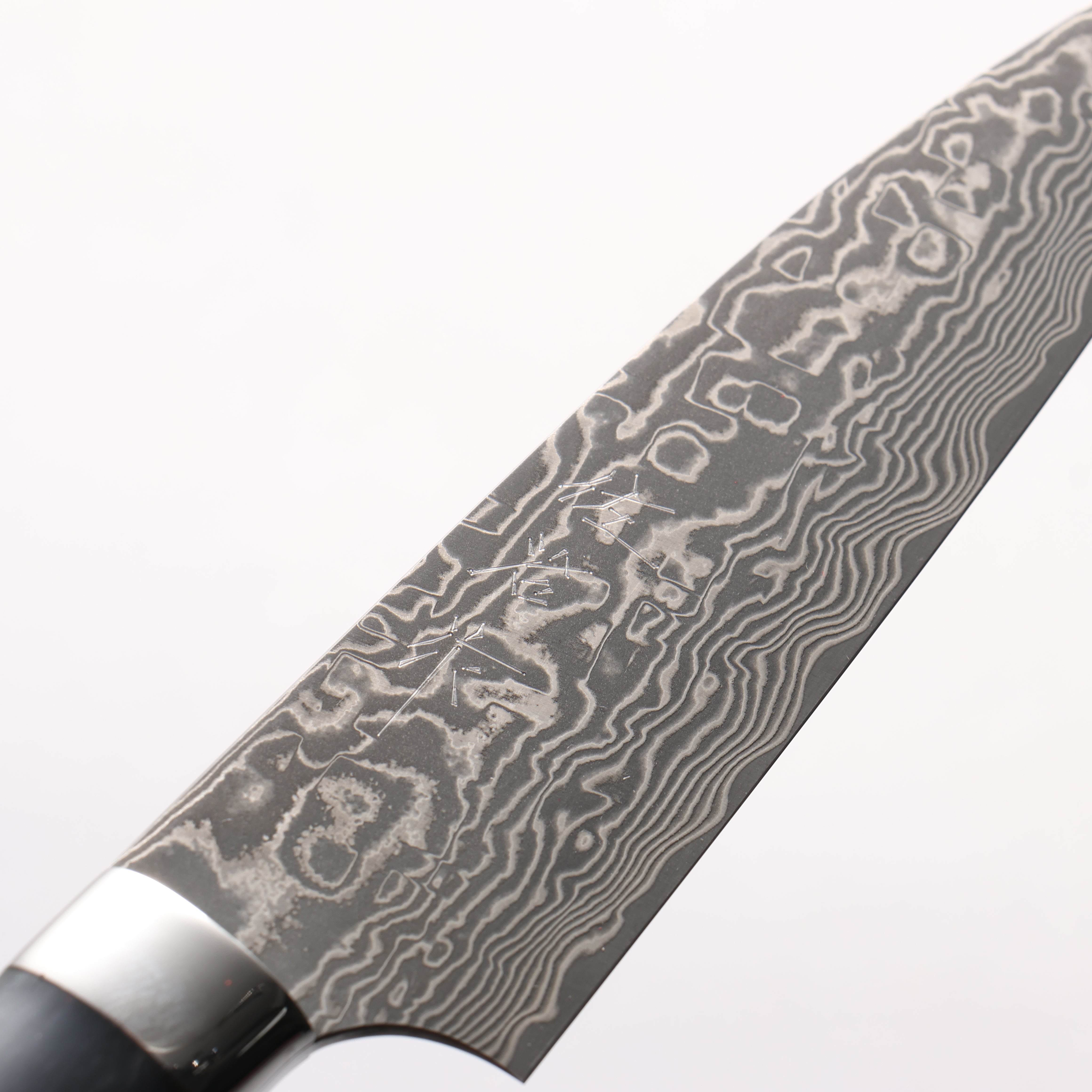Takeshi Saji SG2 Black Damascus Petty-Utility 130mm Grey Marble Acrylic Handle