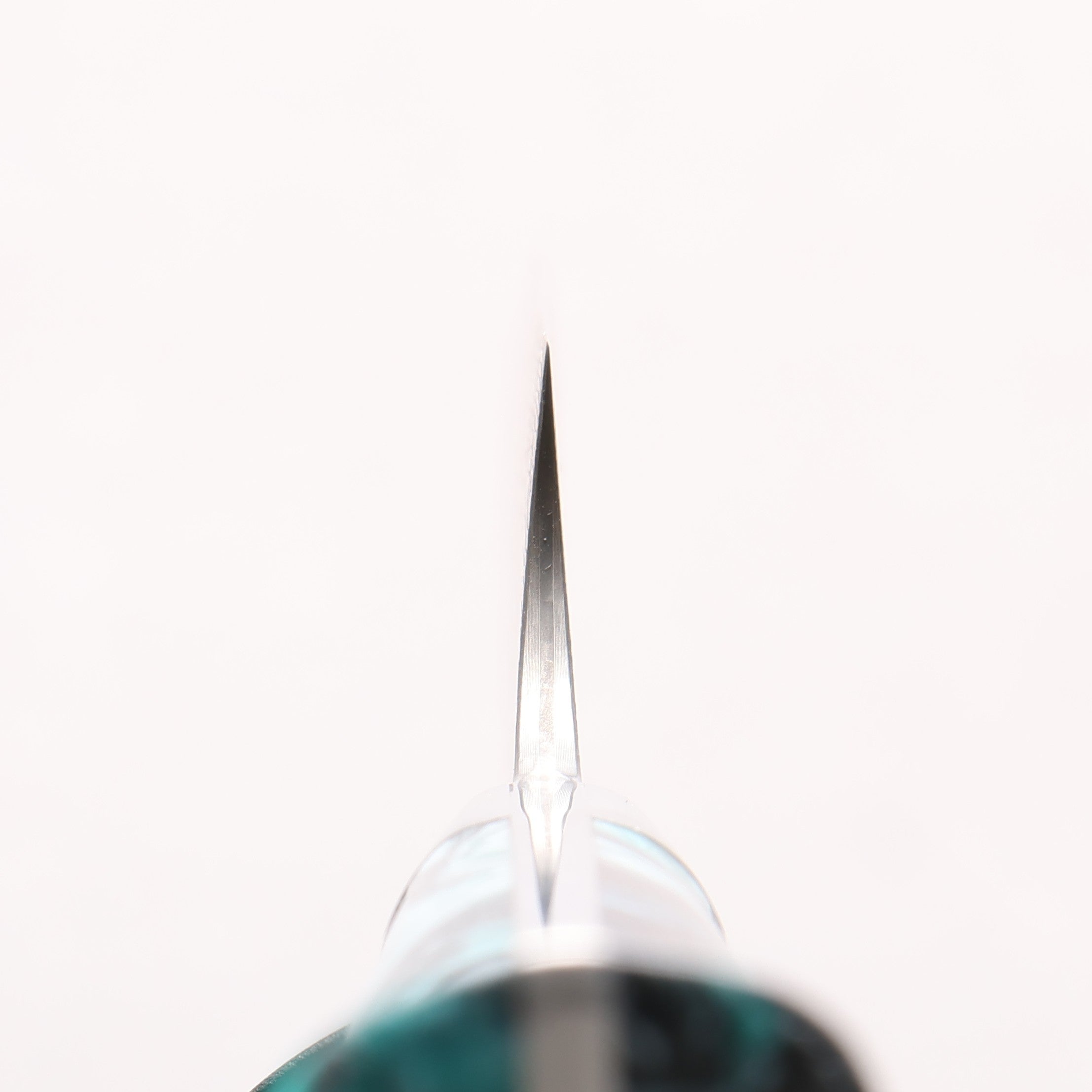 Takeshi Saji SG2 Black Damascus Petty-Utility 150mm White Blue Black Acrylic Handle