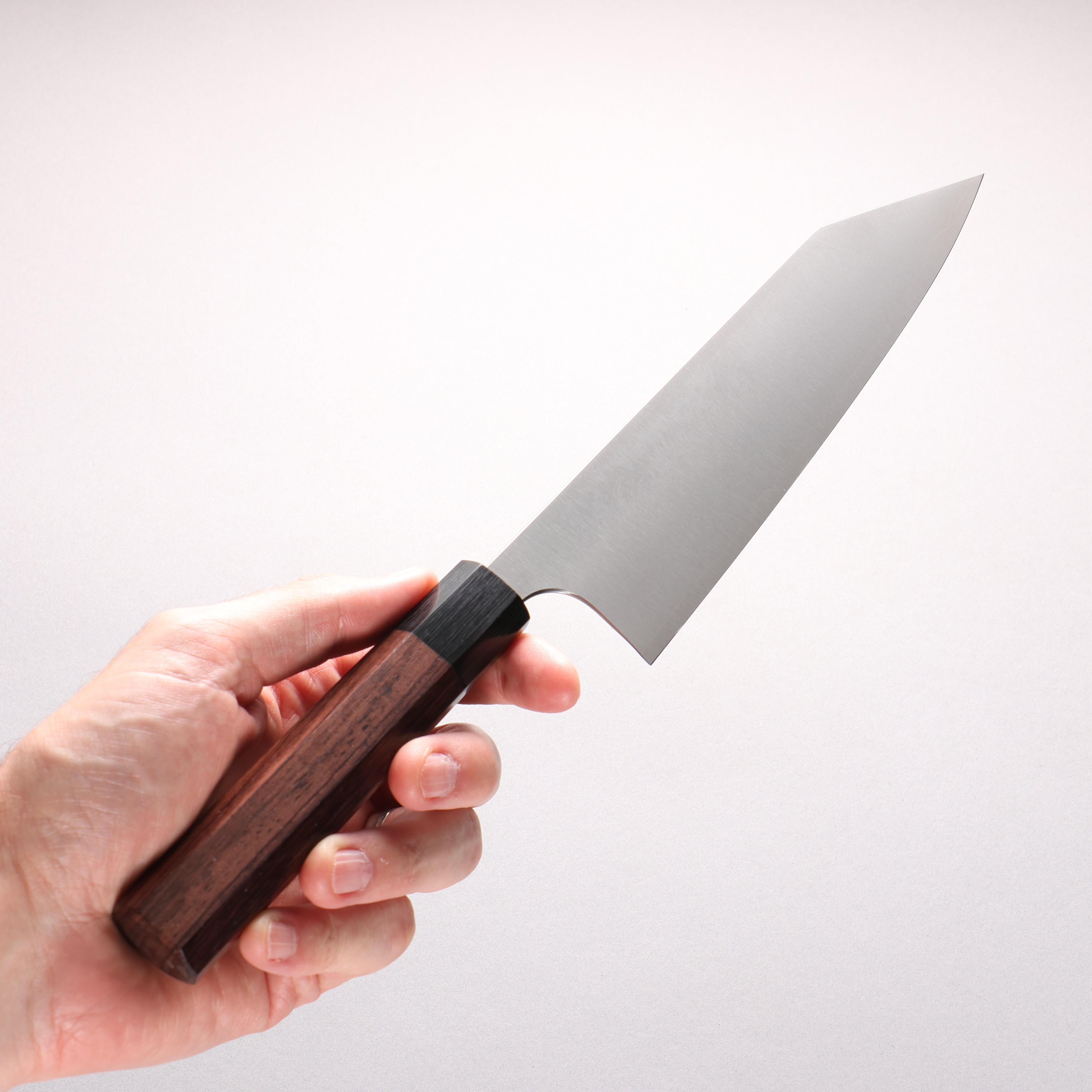 Shibata Takayuki Koutetsu Battleship SG2 Gyuto 190mm Rosewood (Ferrule: Black Pakka Wood) Handle - Seisuke Knife