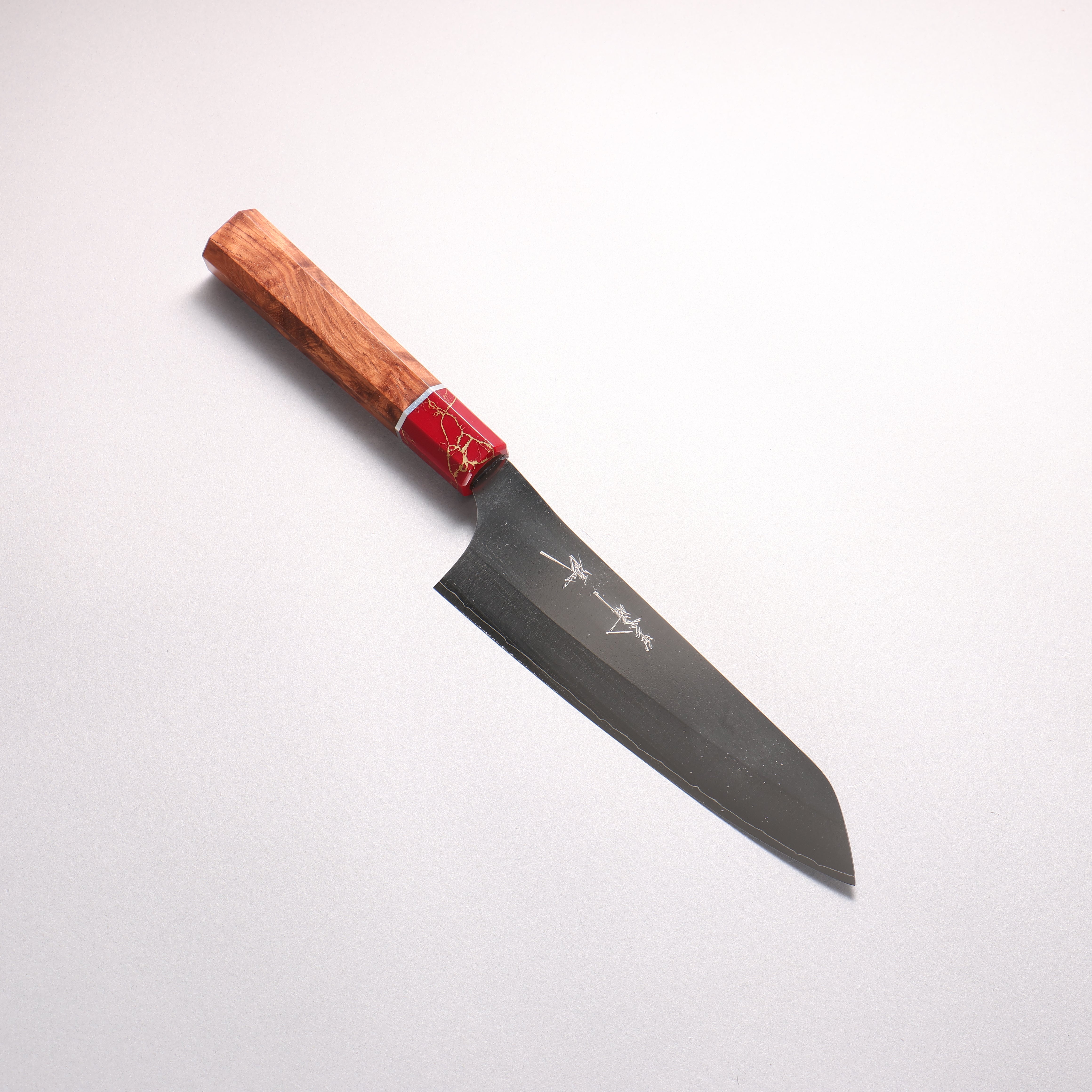Yu Kurosaki Gekko VG-XEOS Bunka 170mm Rosewood (Ferrule: Red Turquoise) Handle
