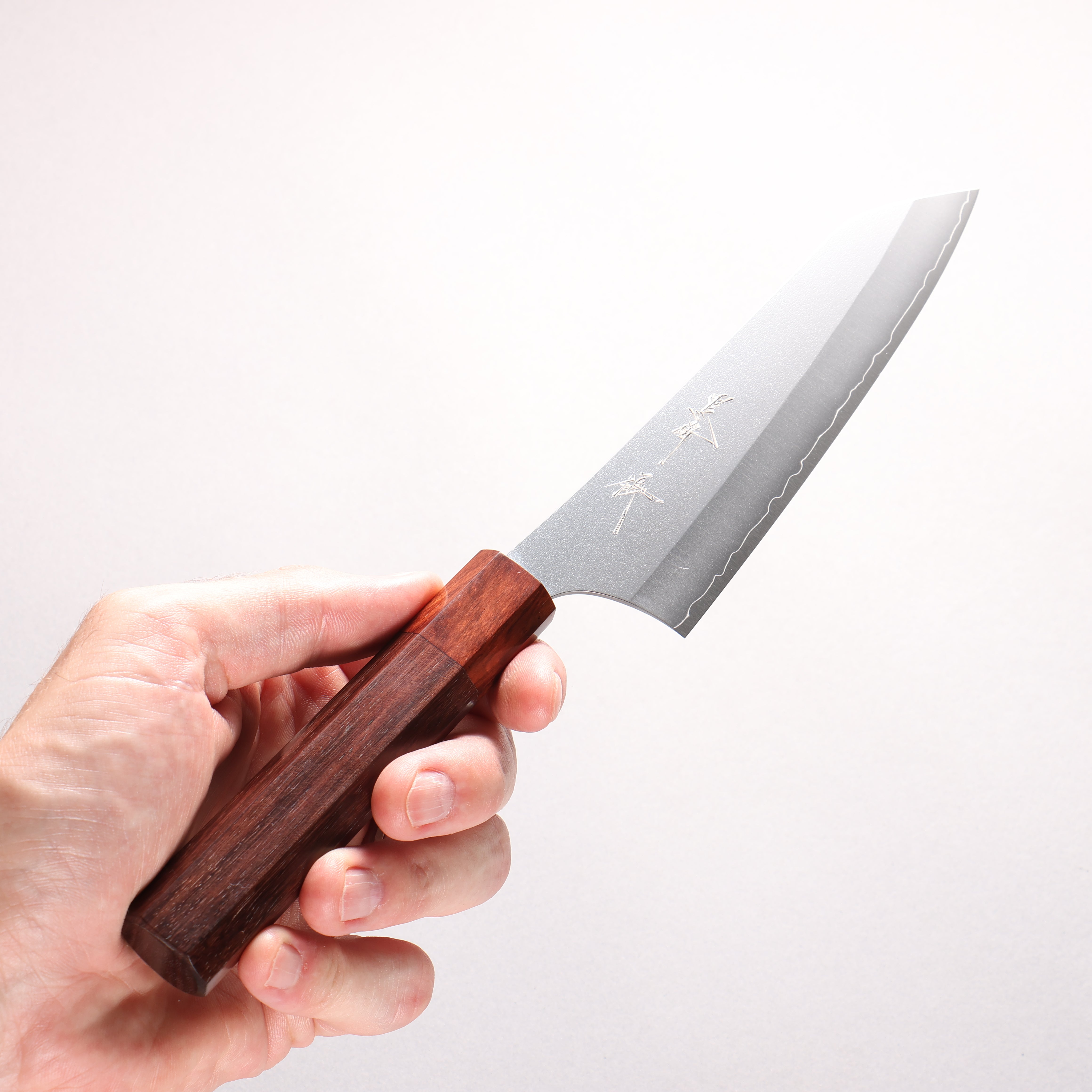 Yu Kurosaki Gekko VG-XEOS Small Santoku 150mm Rosewood (ferrule: Honduras) Handle