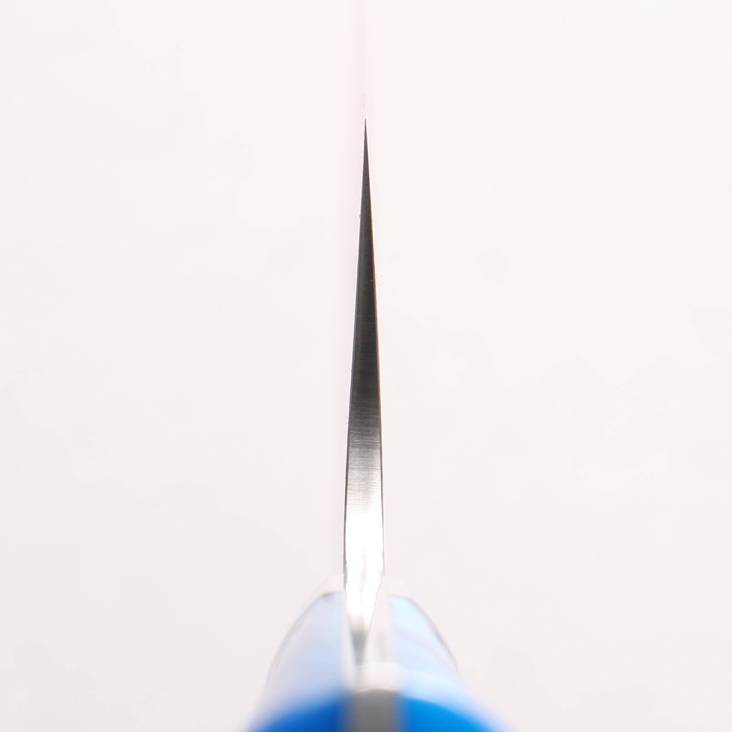Takeshi Saji SG2 Black Damascus Nakiri 165mm Blue Marble Acrylic Handle