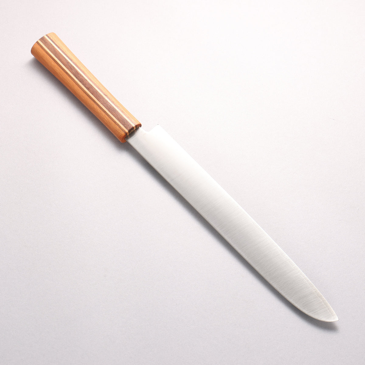 Shigeki Tanaka Majiro Silver Steel No.3 Bread Slicer 240mm Maple, Cherry, Walnut Handle