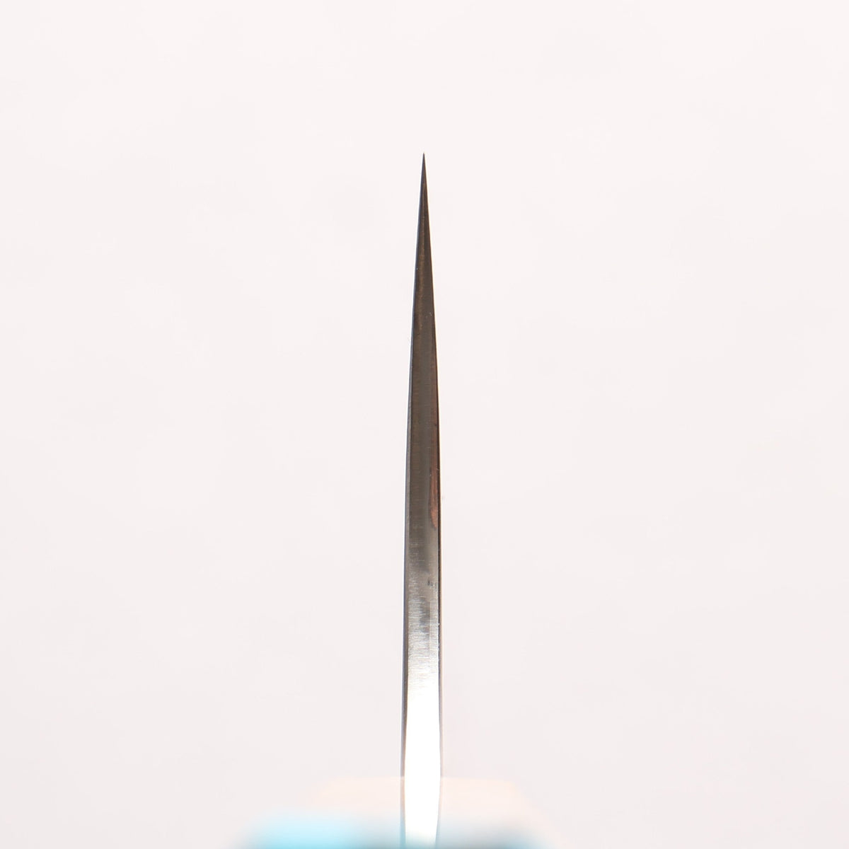 Yu Kurosaki Suiun SG2 Damascus Gyuto 210mm Olive Tree Clear Resin And Turquoise Handle