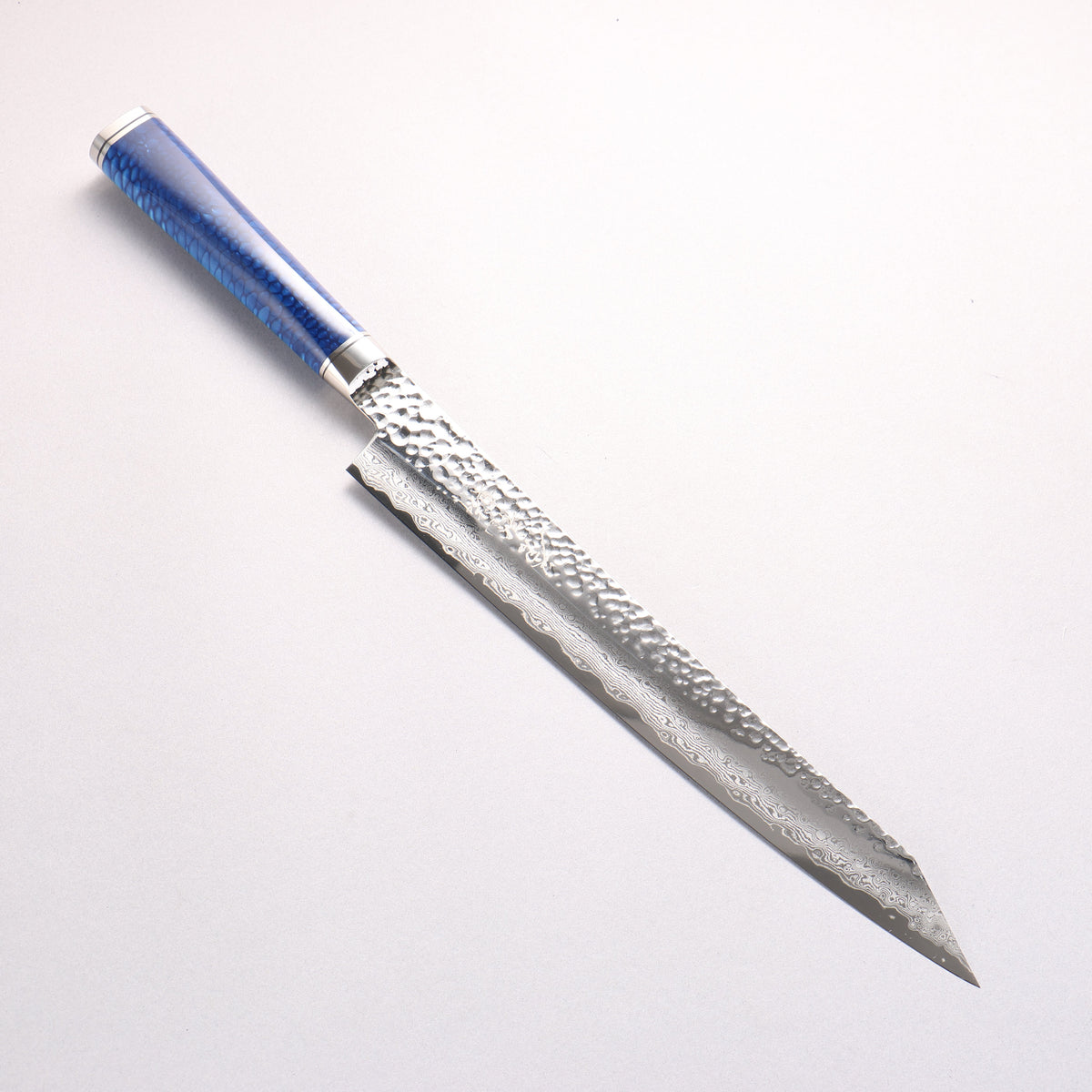 Ryusen Souryurin VG10w 67 Layer Damascus Hammered Sujihiki 260mm Polyurethane Handle