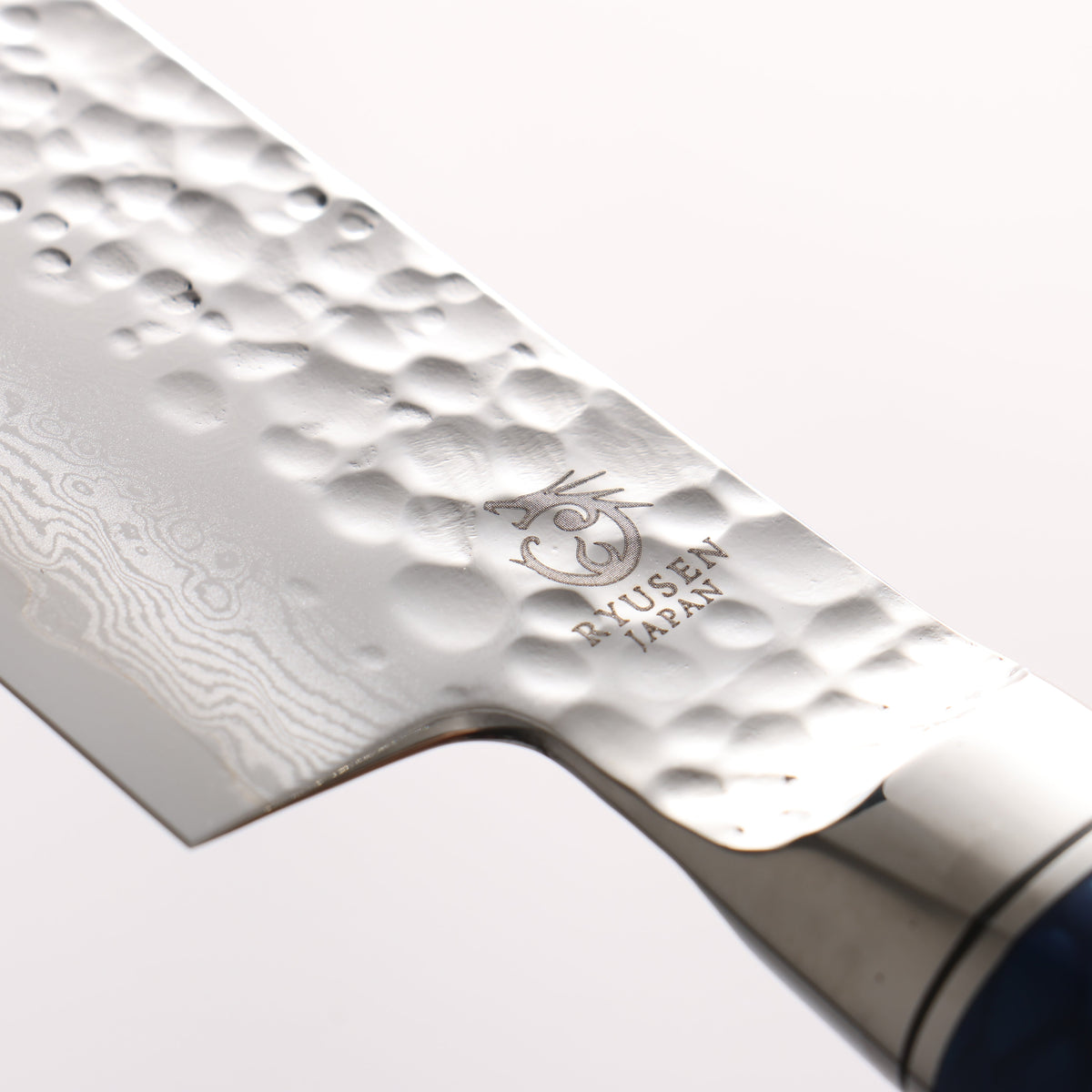 Ryusen Souryurin VG10w 67 Layer Damascus Hammered Sujihiki 260mm Polyurethane Handle