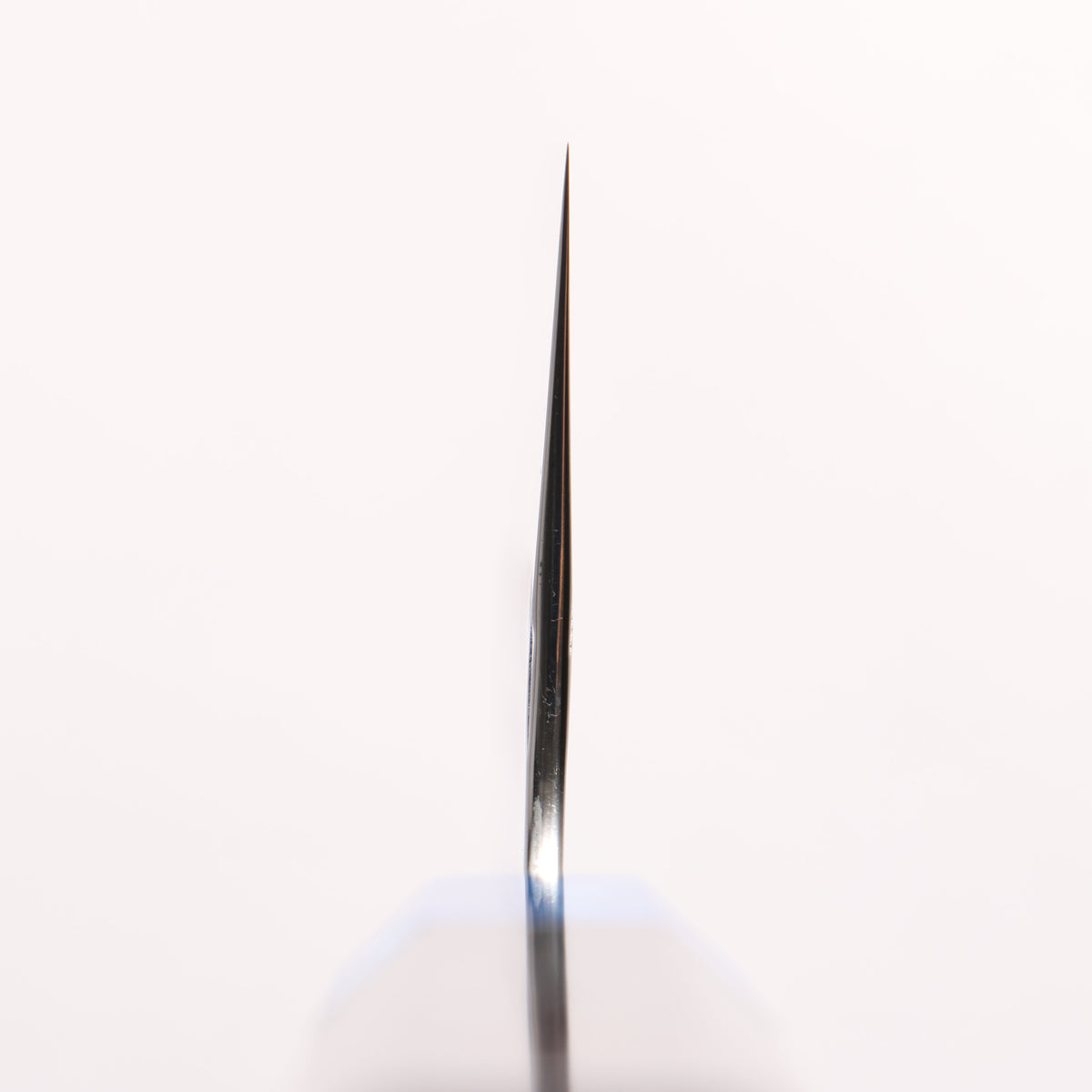 Yoshimi Kato SPG STRIX Hammered (V) Nakiri 165mm Ebony (ferrule: Blue Marble Resin) Handle
