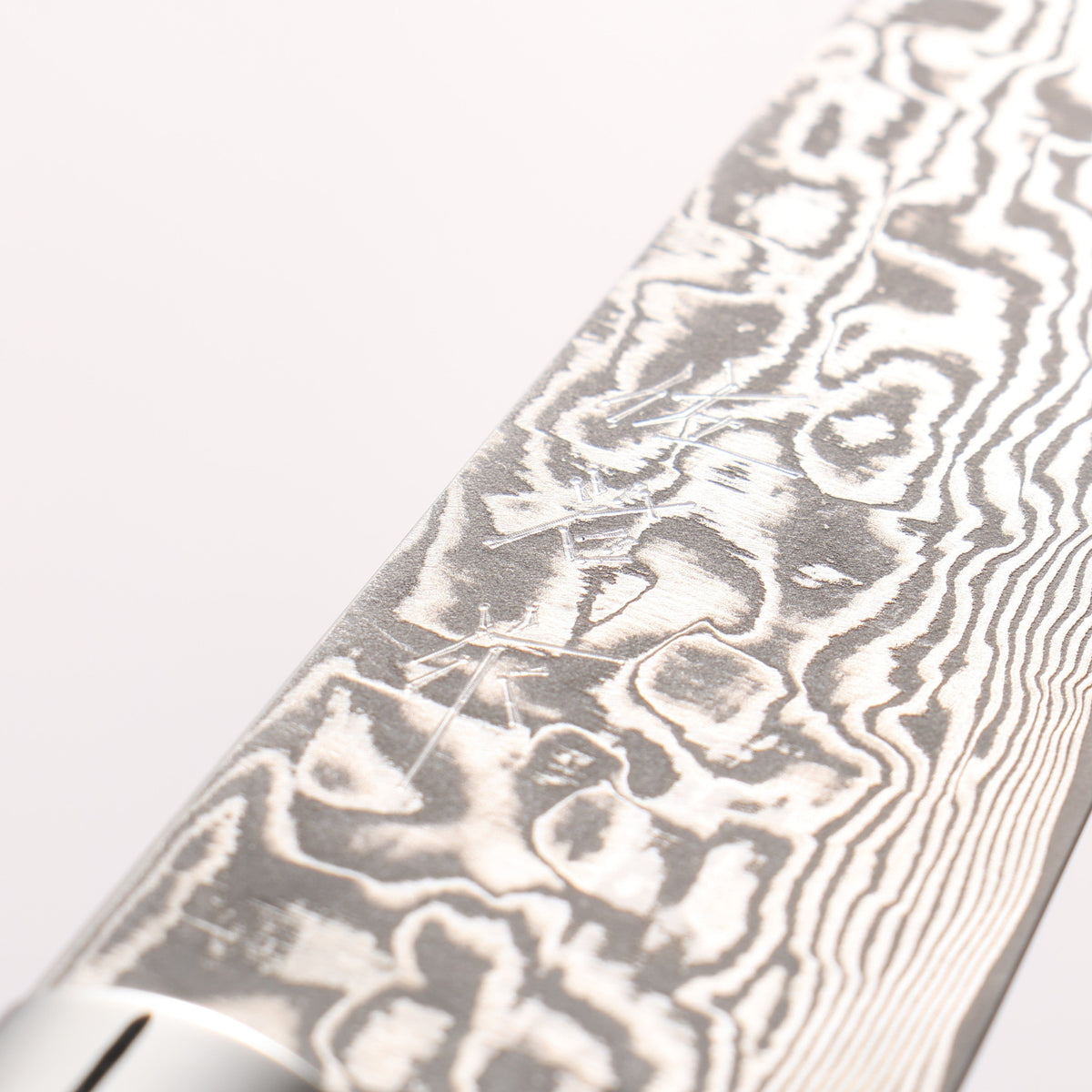 Takeshi Saji SG2 Black Damascus Petty-Utility 90mm Red Marble / Black Marble Acrylic Handle