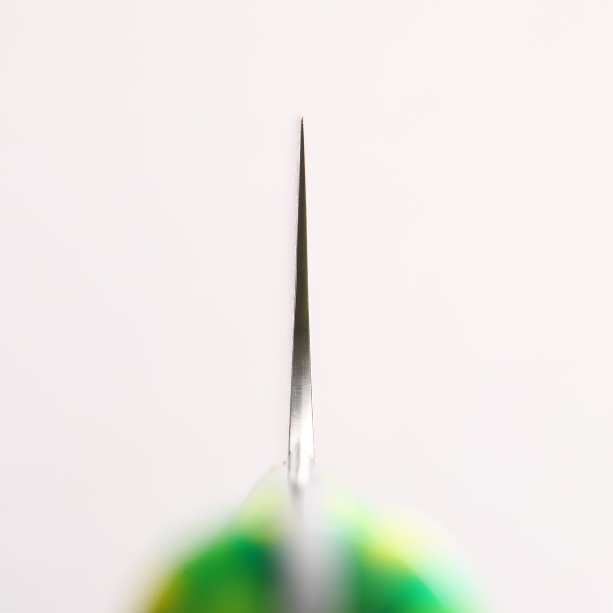 Takeshi Saji SG2 Black Damascus Gyuto 240mm Green Yellow Acrylic Handle
